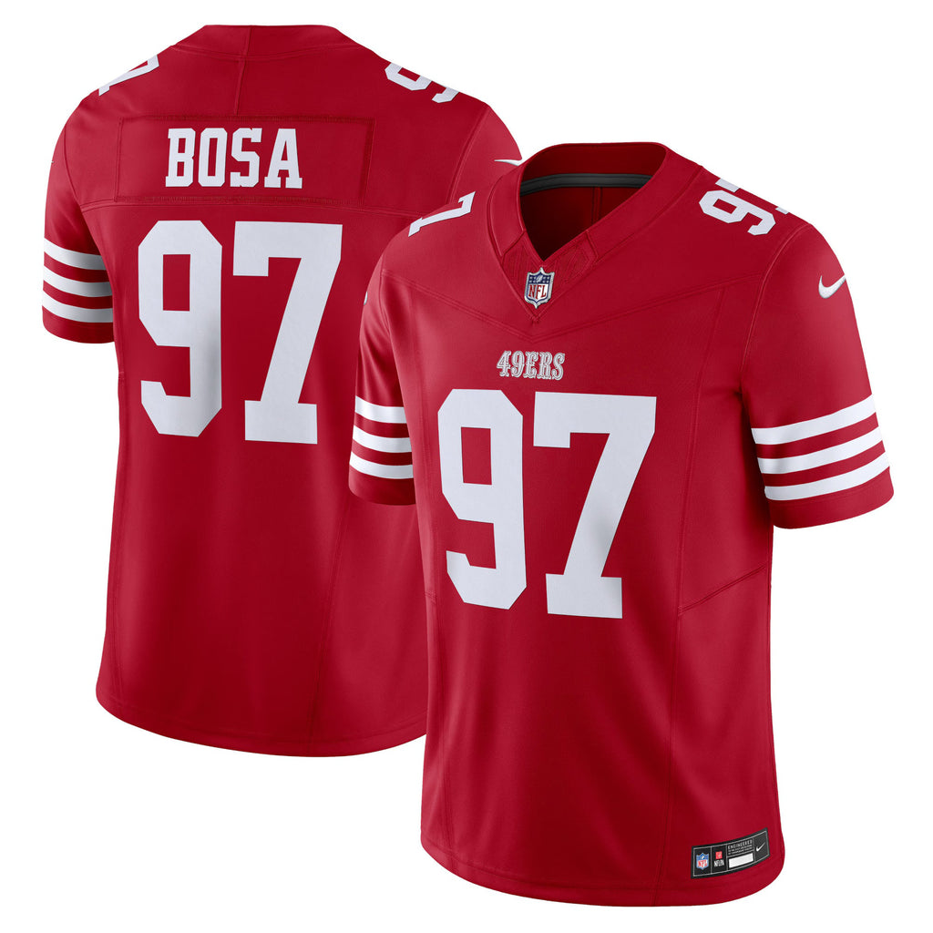 San Francisco 49ers Nick Bosa Scarlet Vapor F.U.S.E. Limited Jersey