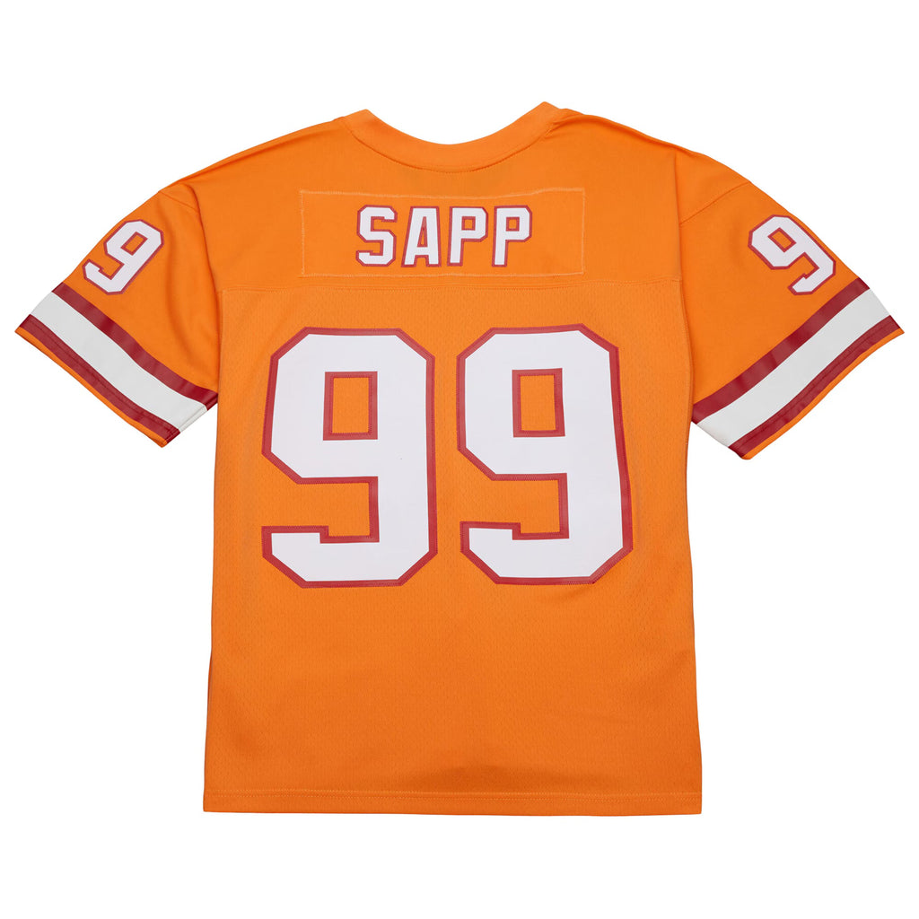 Tampa Bay Buccaneers Warren Sapp Mitchell & Ness Orange 1995 Legacy Replica Jersey