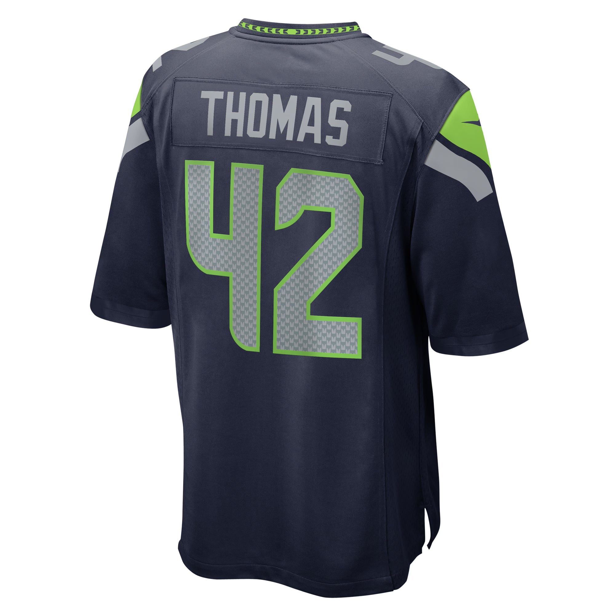 Seattle Seahawks Drake Thomas College Navy Game Jersey