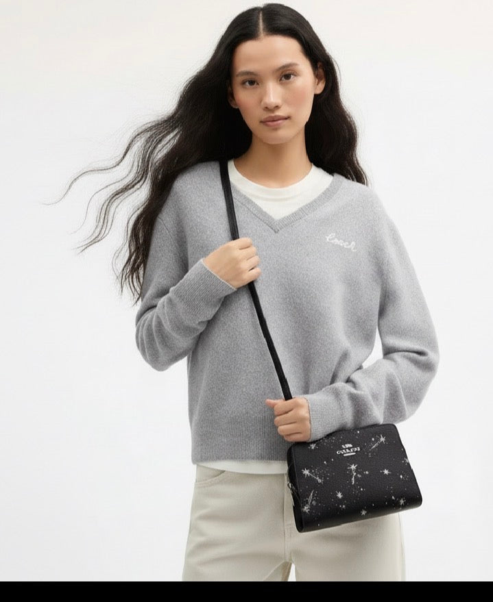 NWT Coach Gia Crossbody Bag With Star Print