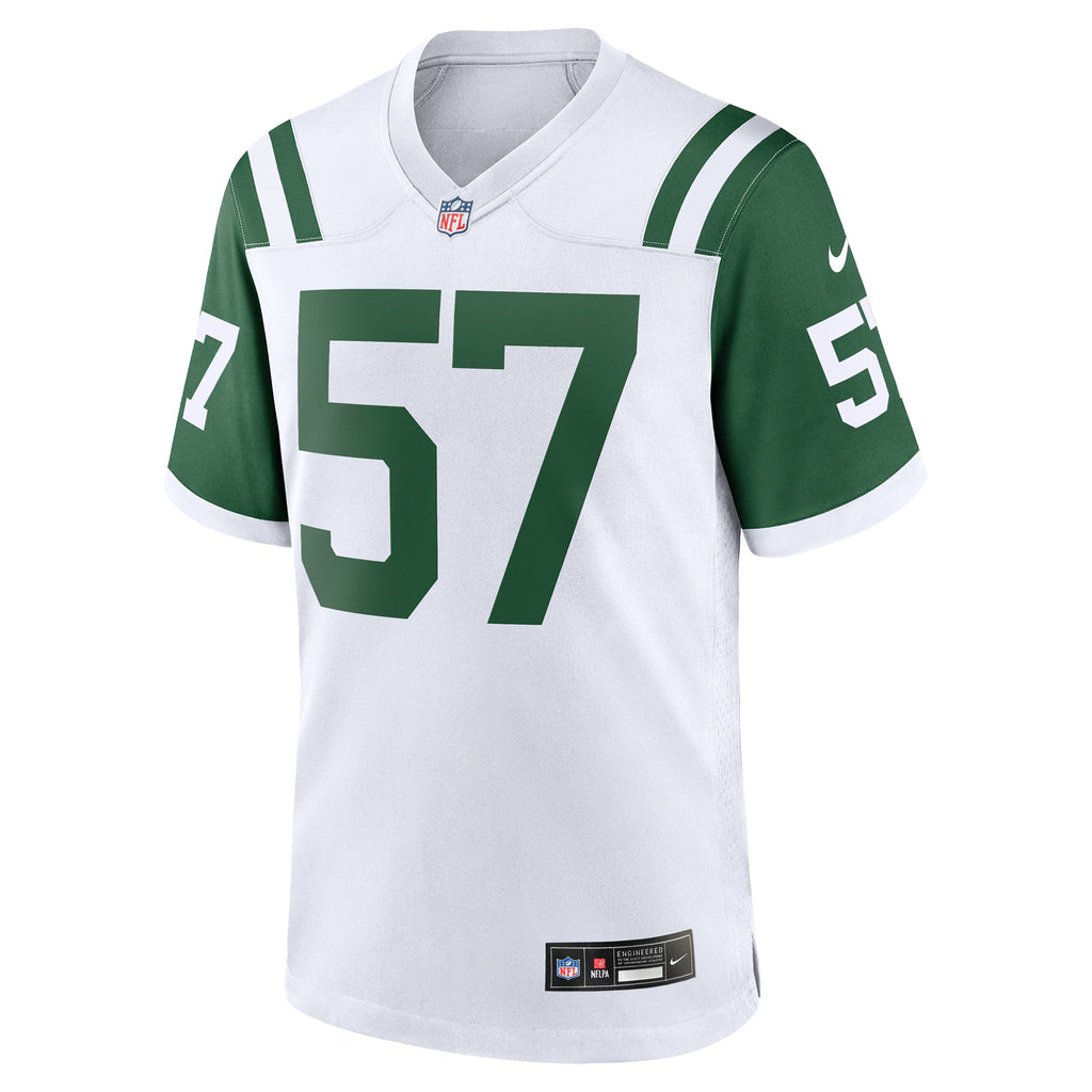New York Jets C.J. Mosley White Classic Alternate Game Jersey