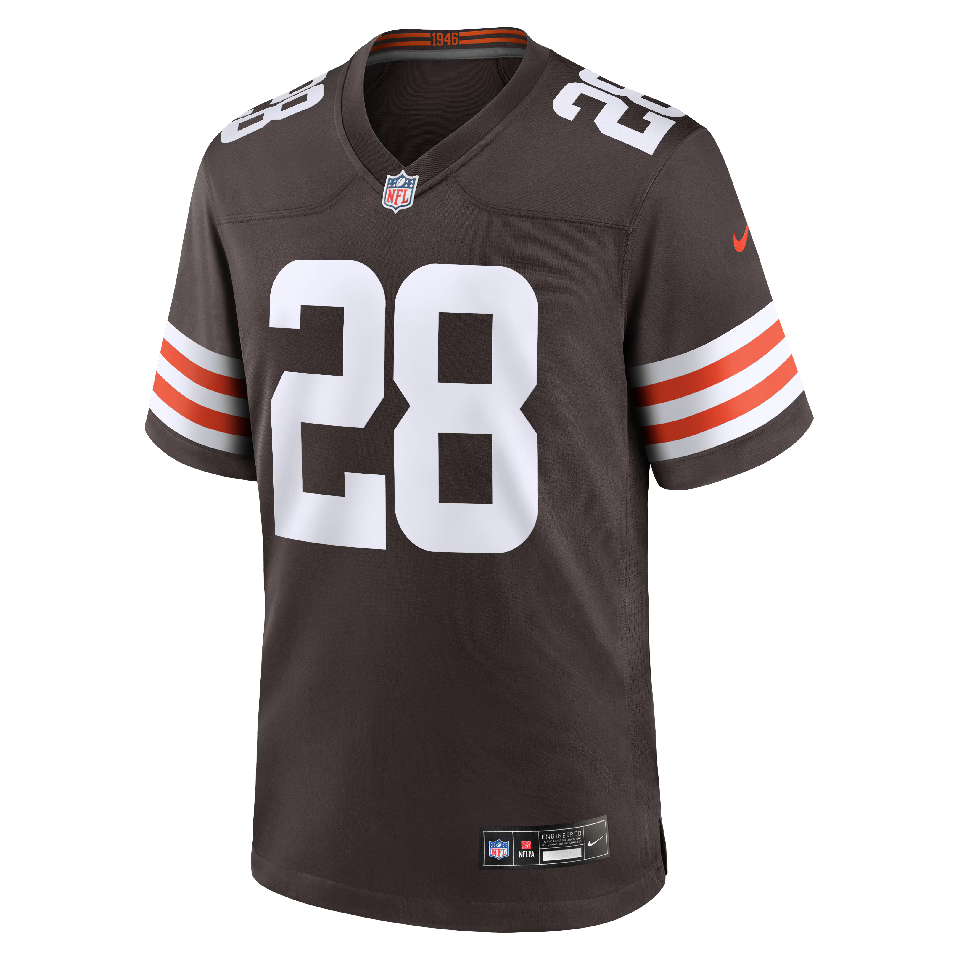 Cleveland Browns Tre Avery Brown Team Game Jersey