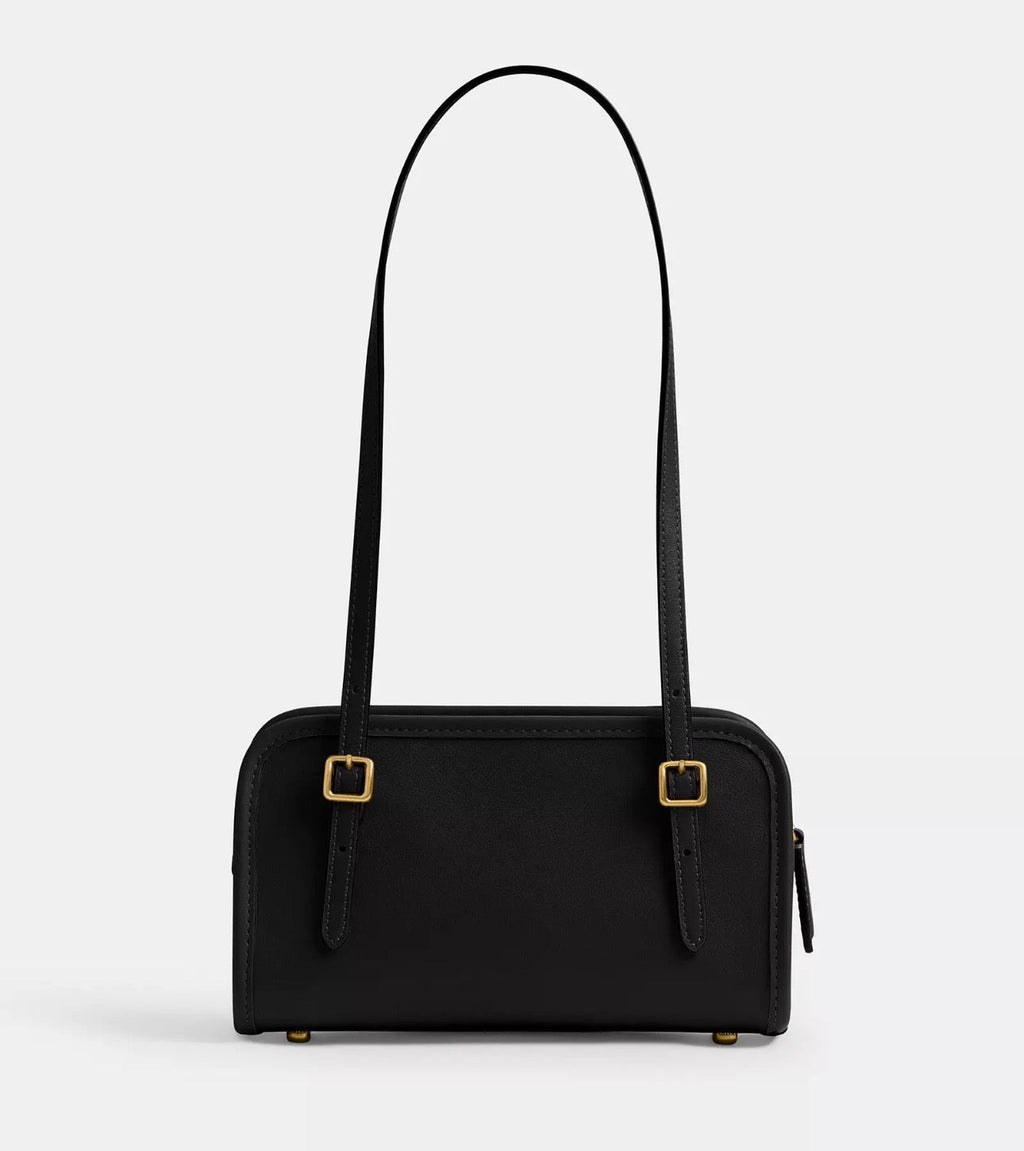 NWT Coach Swing Zip Leather Bag 20 Limited Edition In Black