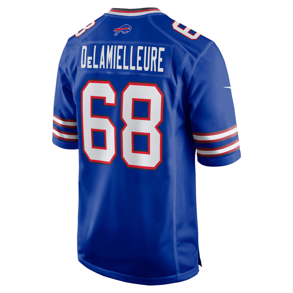 Buffalo Bills Joe DeLamielleure Royal Game Retired Player Jersey