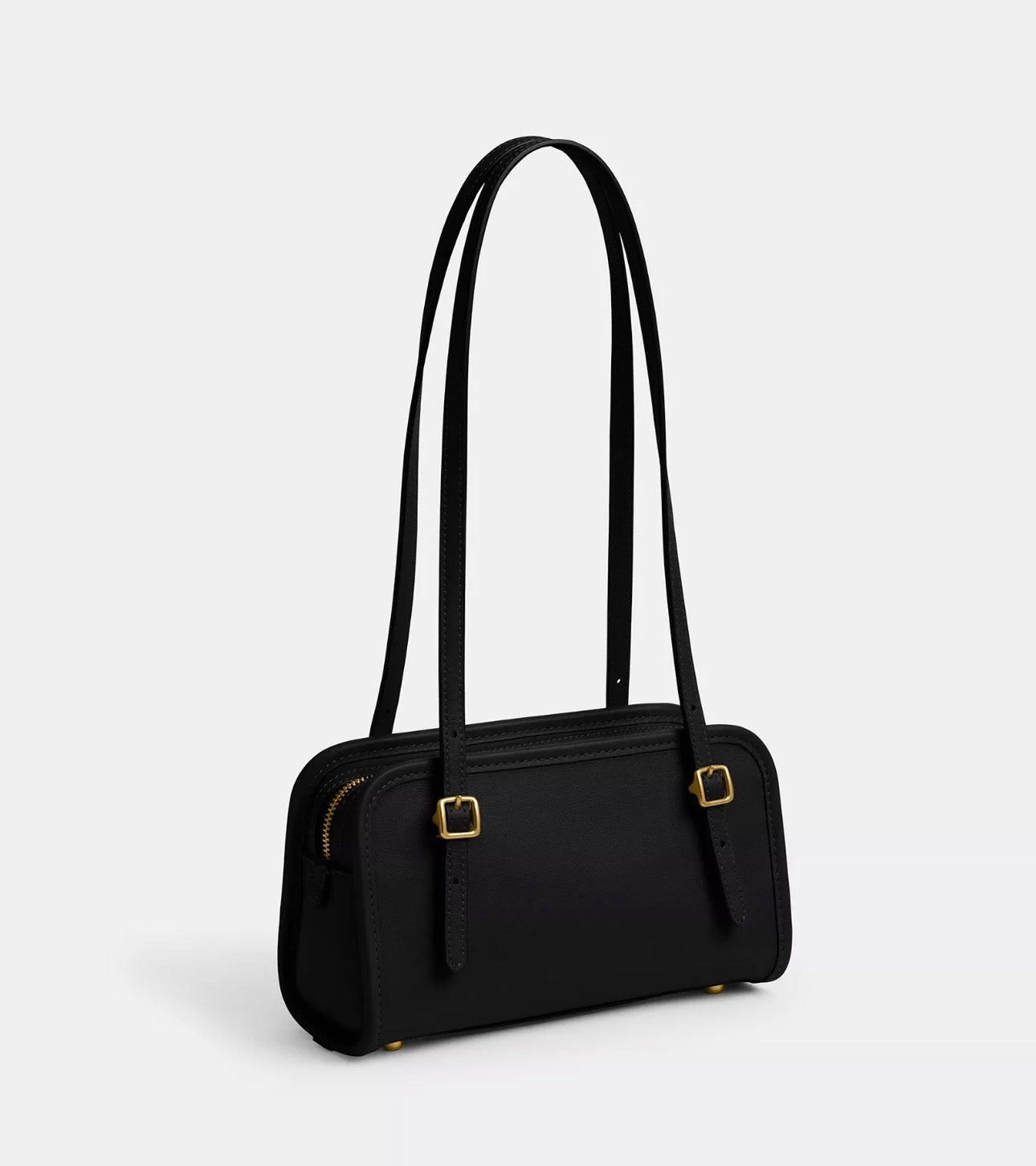 NWT Coach Swing Zip Leather Bag 20 Limited Edition In Black