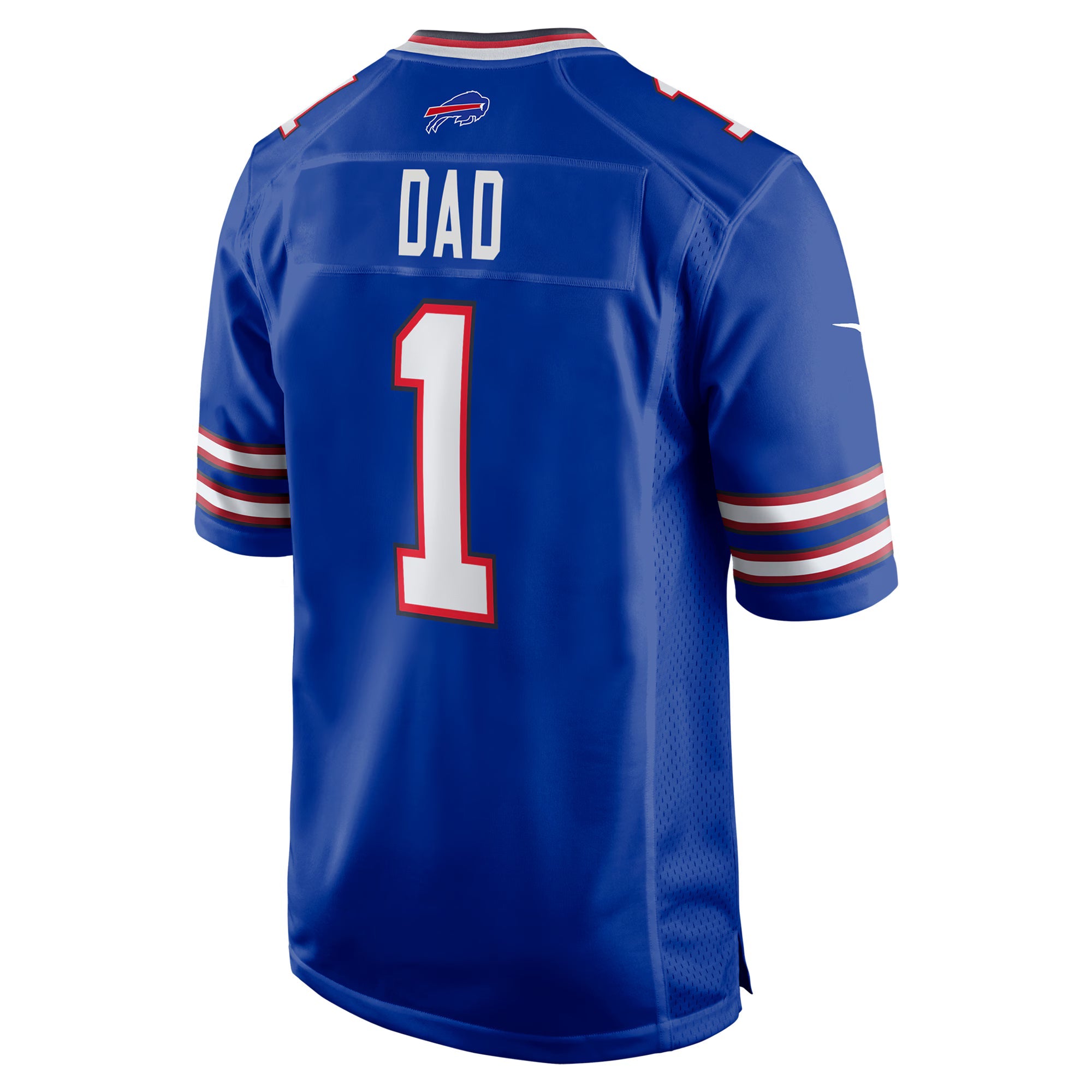 Buffalo Bills Number 1 Dad Royal Game Jersey