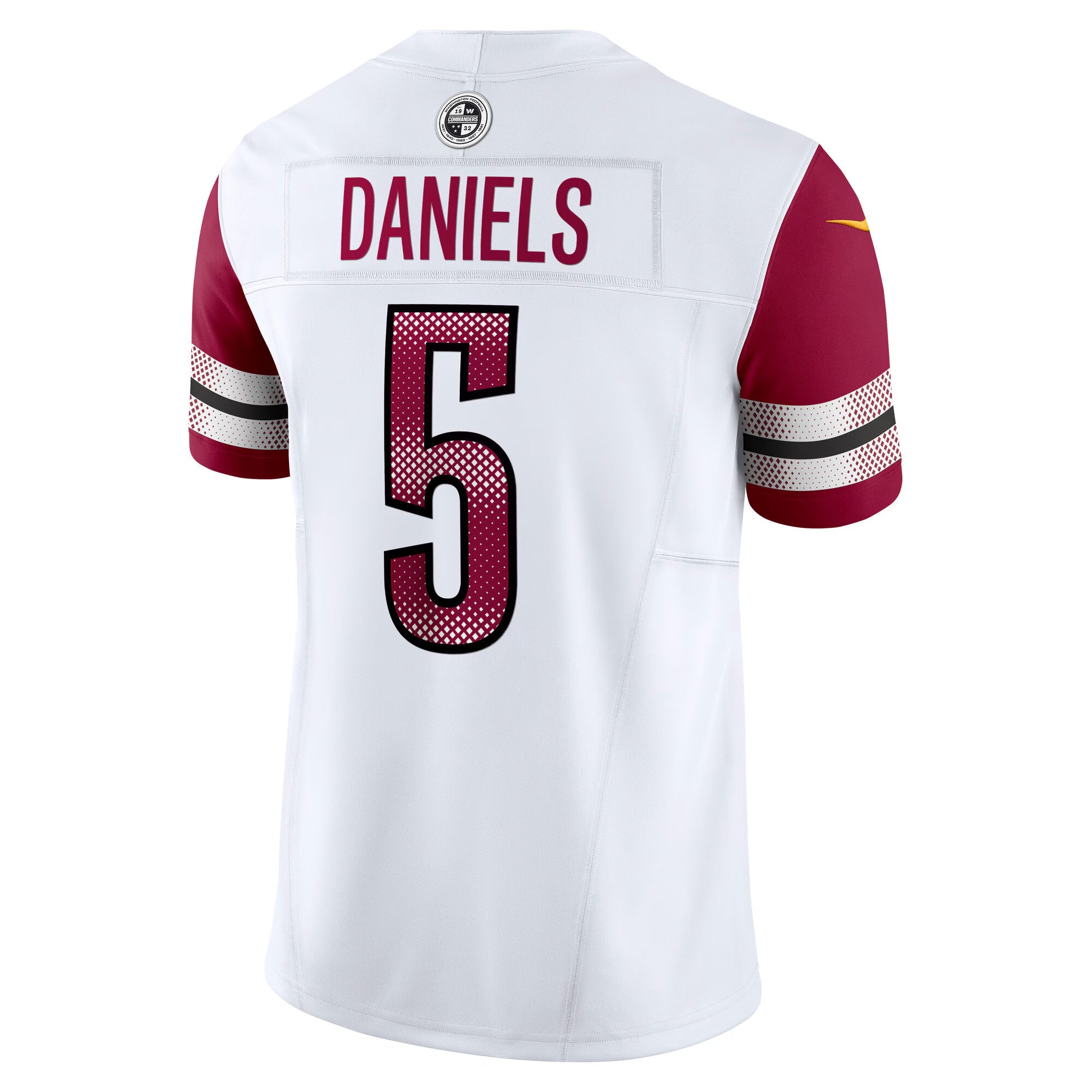 Washington Commanders Jayden Daniels White Vapor F.U.S.E. Limited Jersey