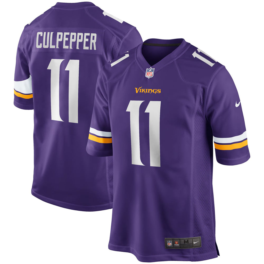 Minnesota Vikings Daunte Culpepper Purple Game Retired Player Jersey