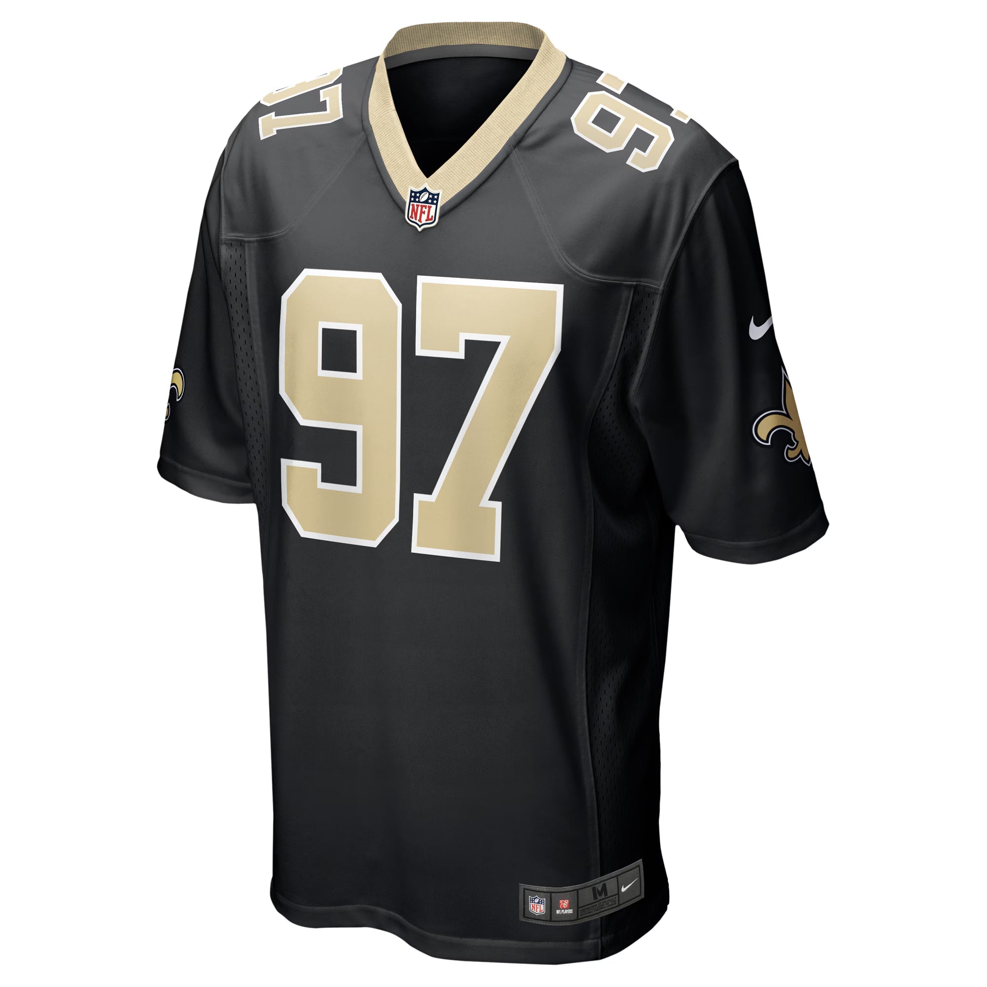 New Orleans Saints Khristian Boyd Black Game Jersey