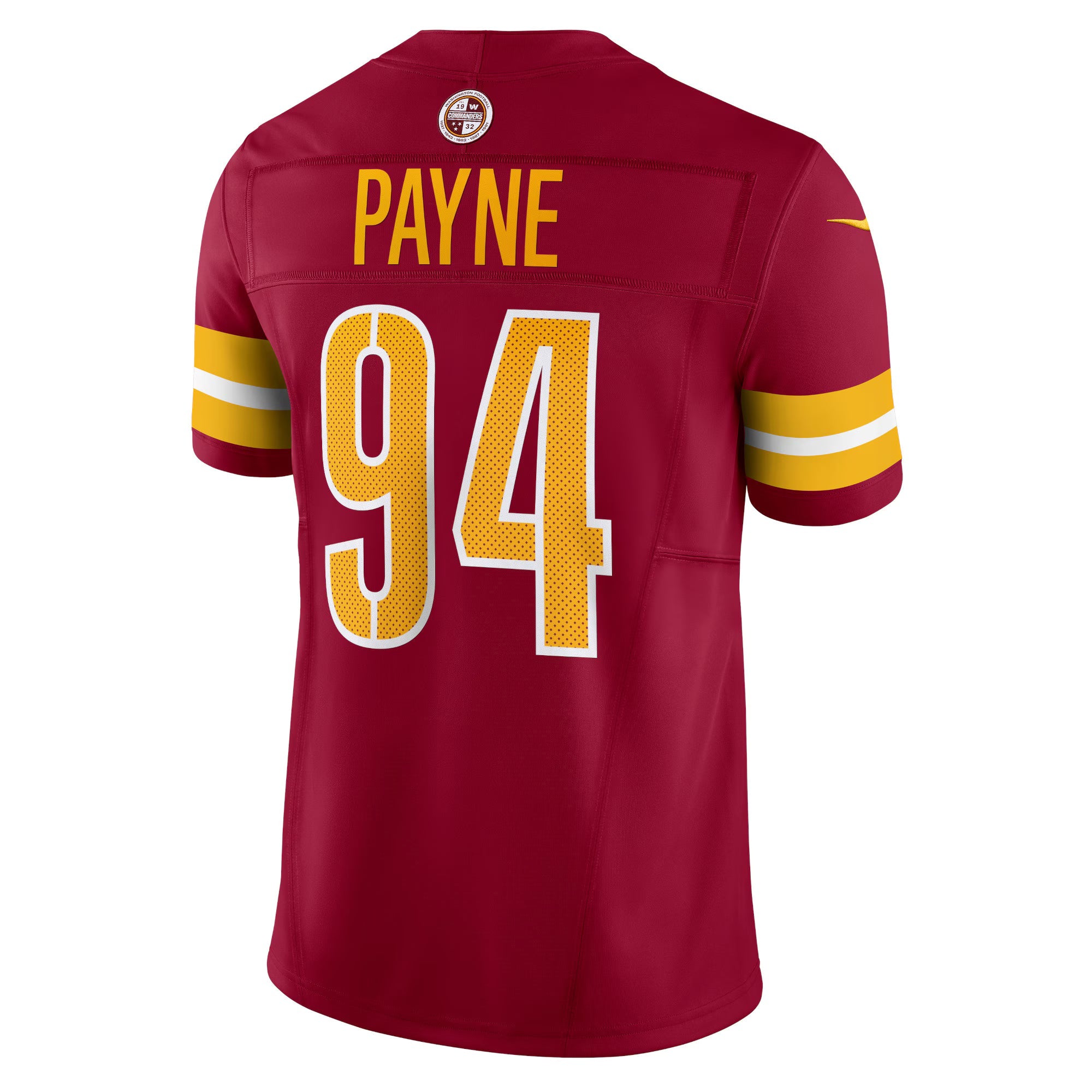 Washington Commanders Daron Payne Burgundy Vapor F.U.S.E. Limited Jersey