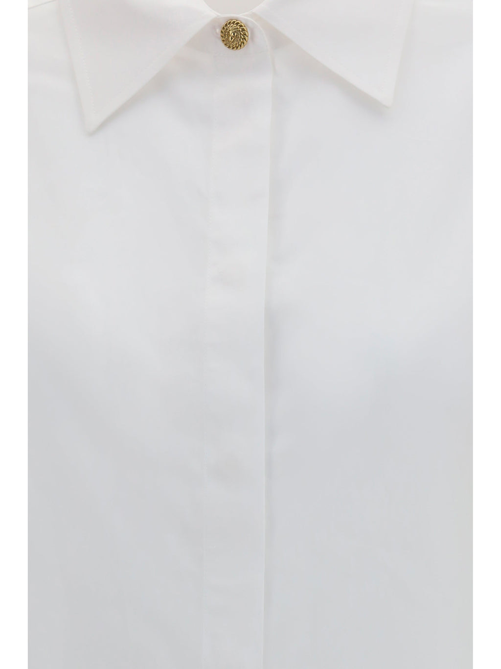 Balmain Women Cotton Poplin Shirt