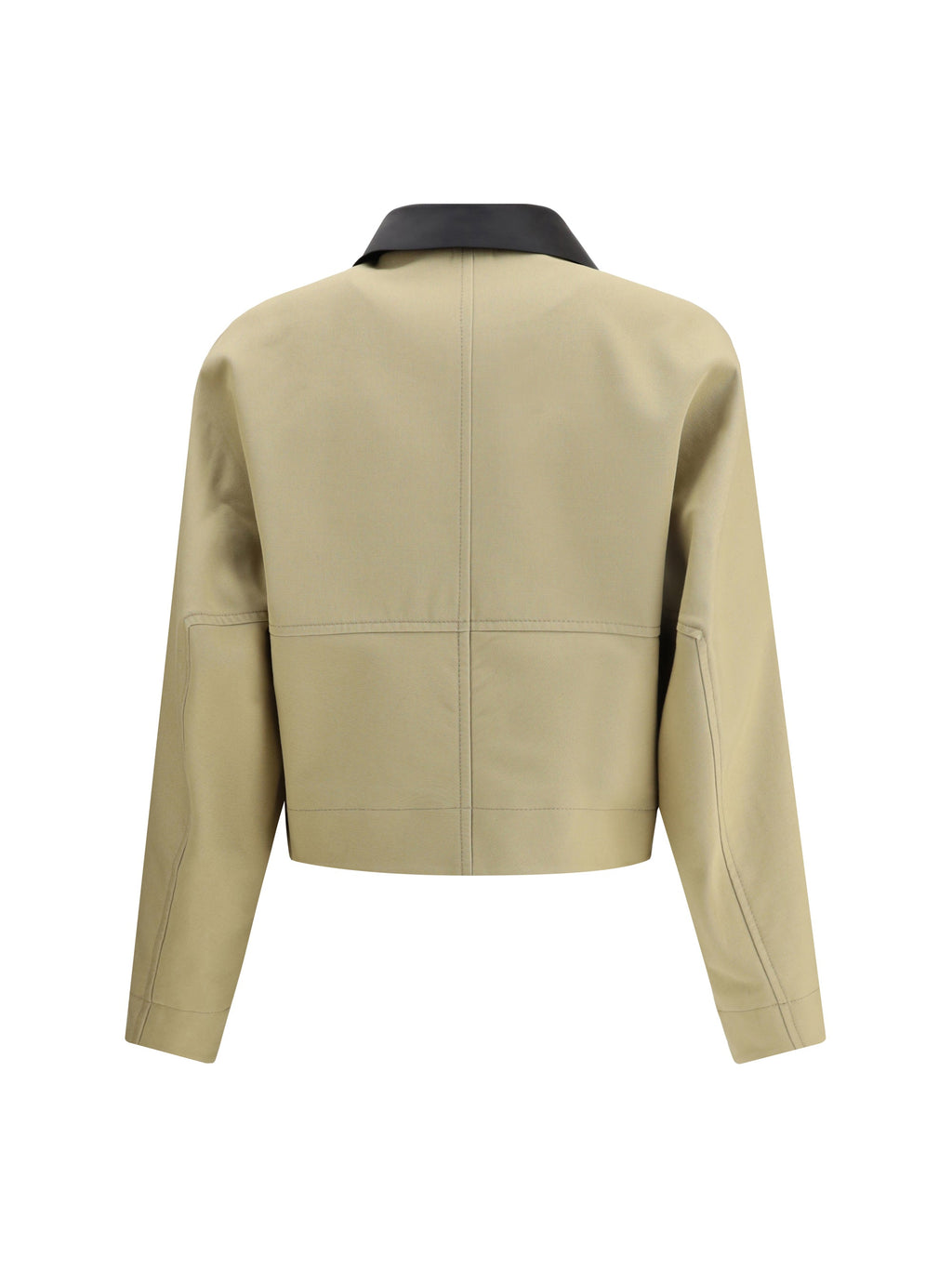 Givenchy Women Cropped Cotton And Wool Caban