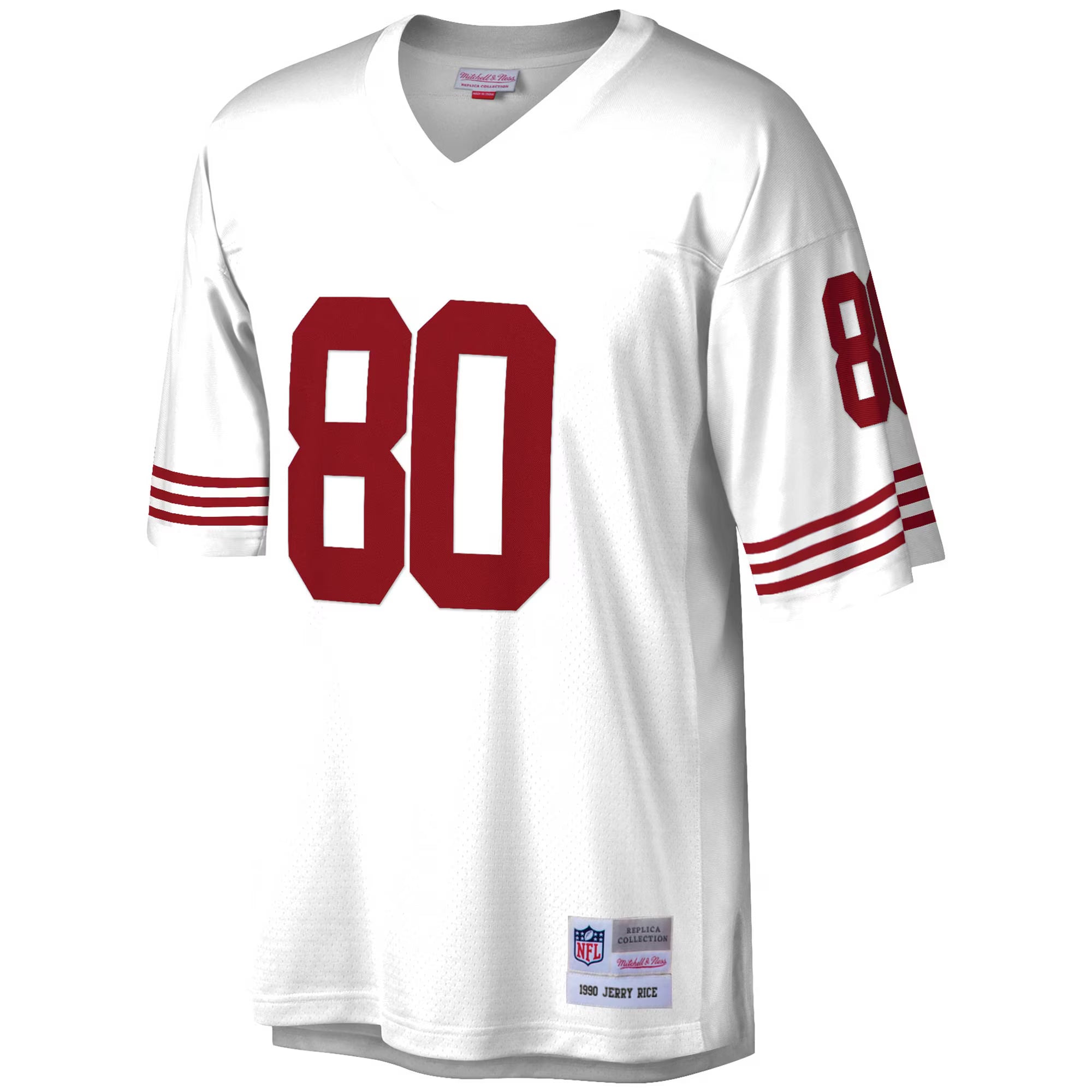San Francisco 49ers Jerry Rice Mitchell & Ness White Legacy Replica Jersey