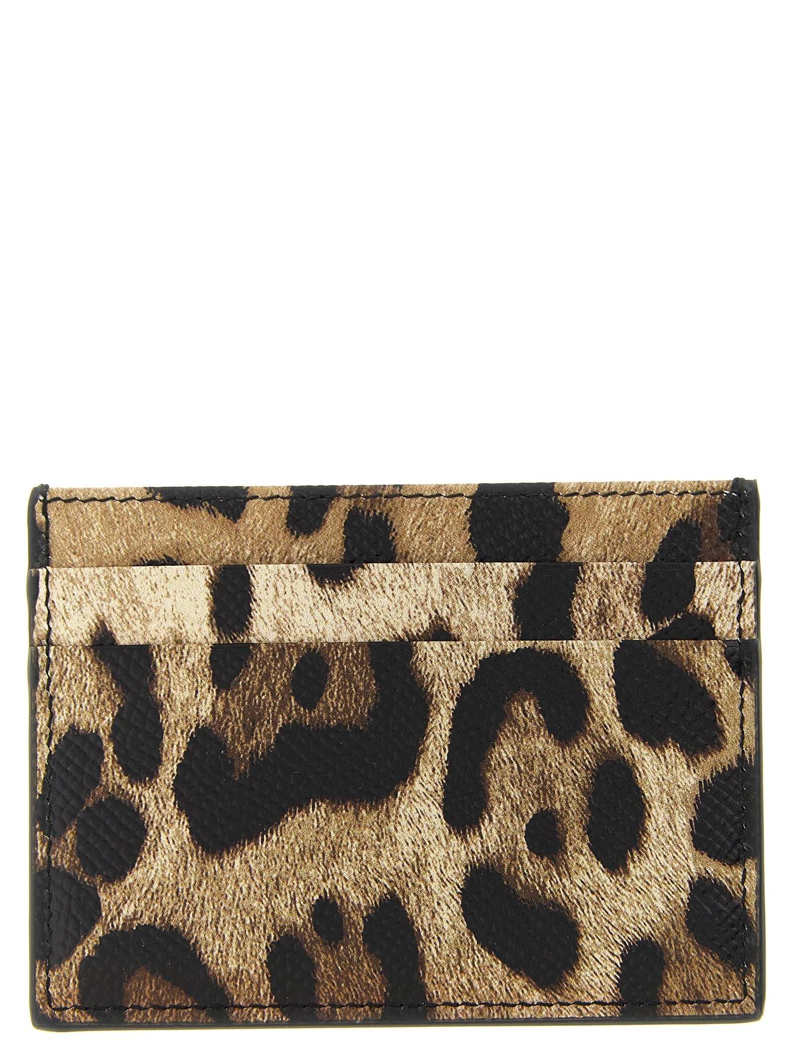 Dolce & Gabbana Women Animal Print Card Holder