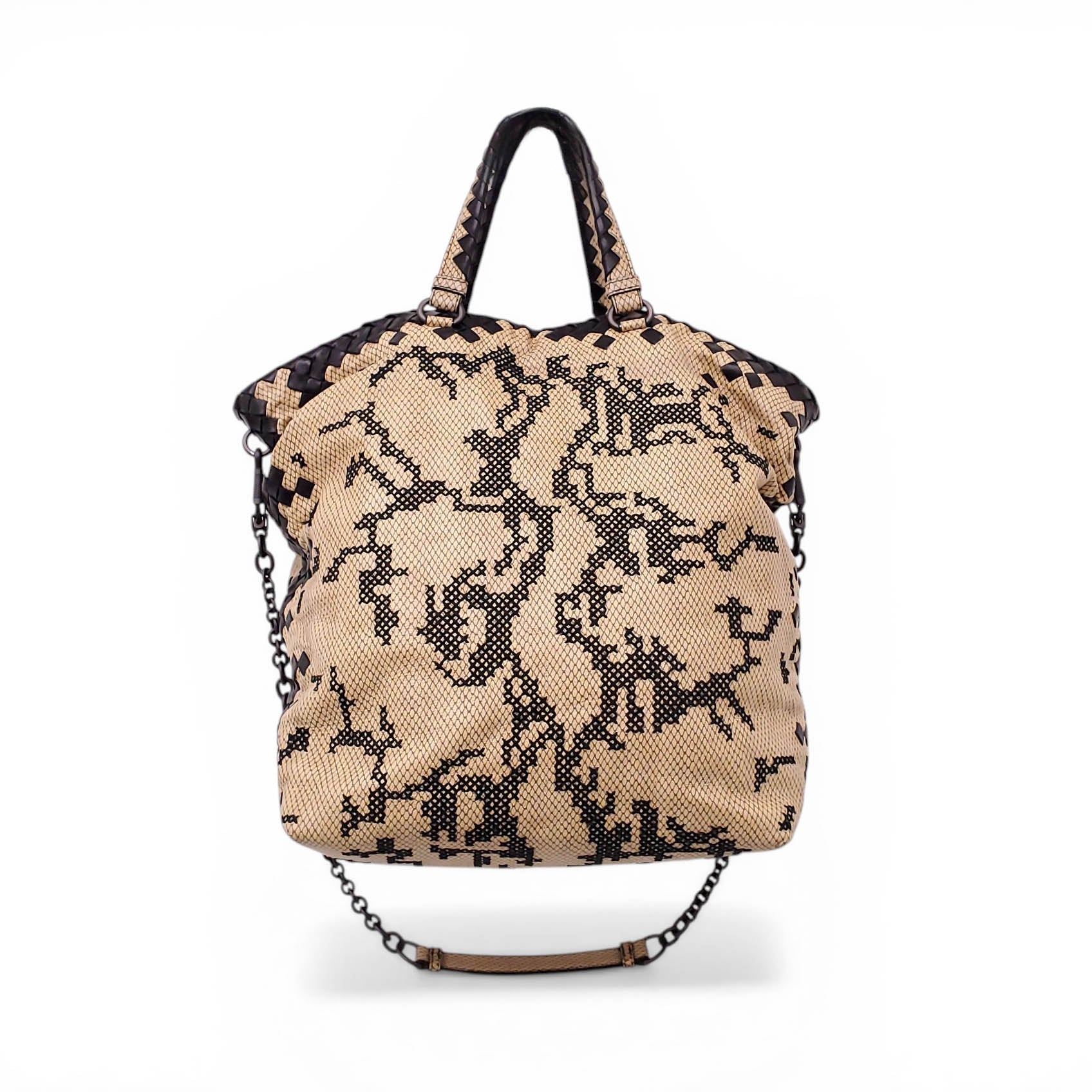 BOTTEGA VENETA VITELLO MOSAICO TOTE BAG