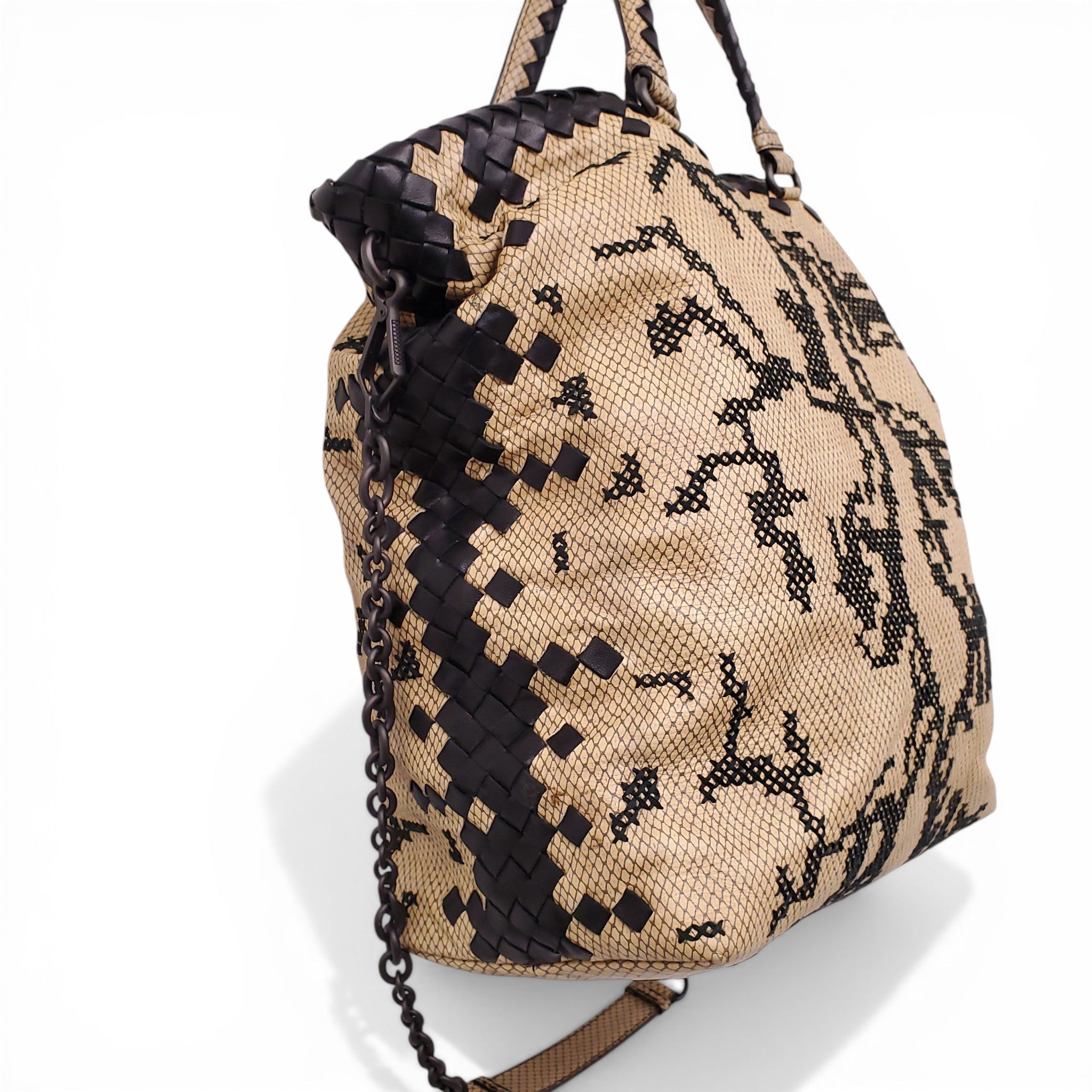 BOTTEGA VENETA VITELLO MOSAICO TOTE BAG