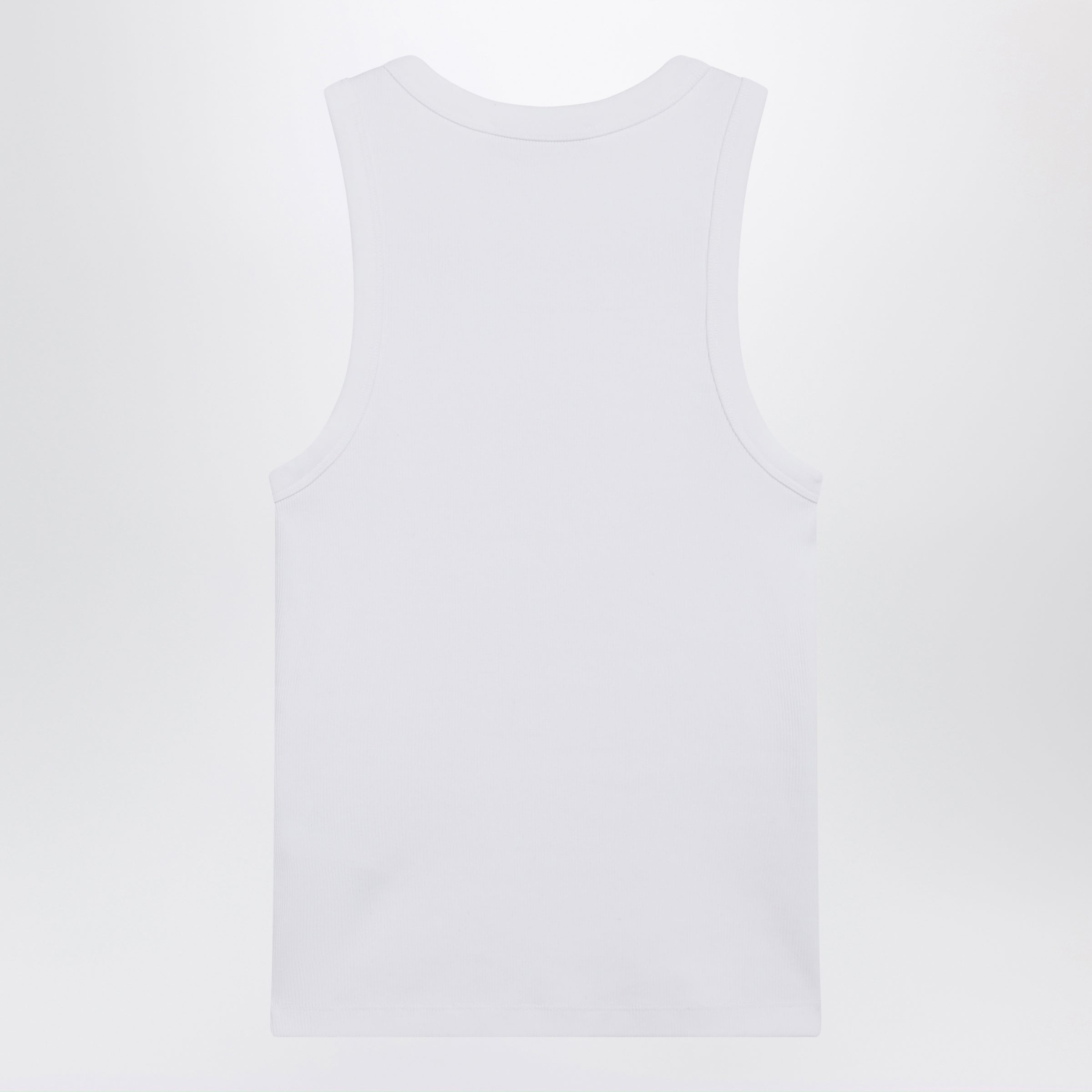 Givenchy White Slim-Fit Tank Top With Logo Women