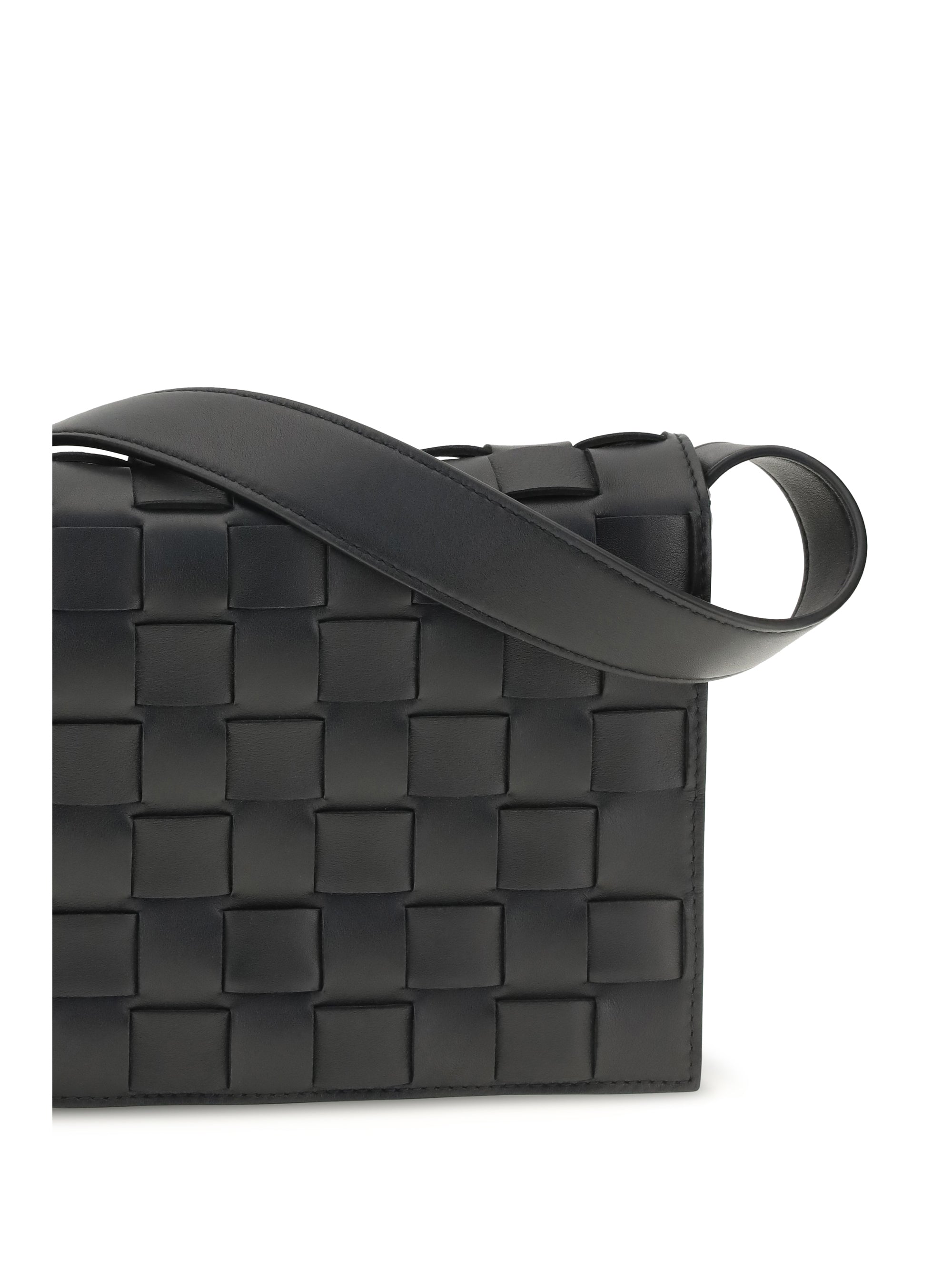 Bottega Veneta Men Orto Messenger Crossbody Bag
