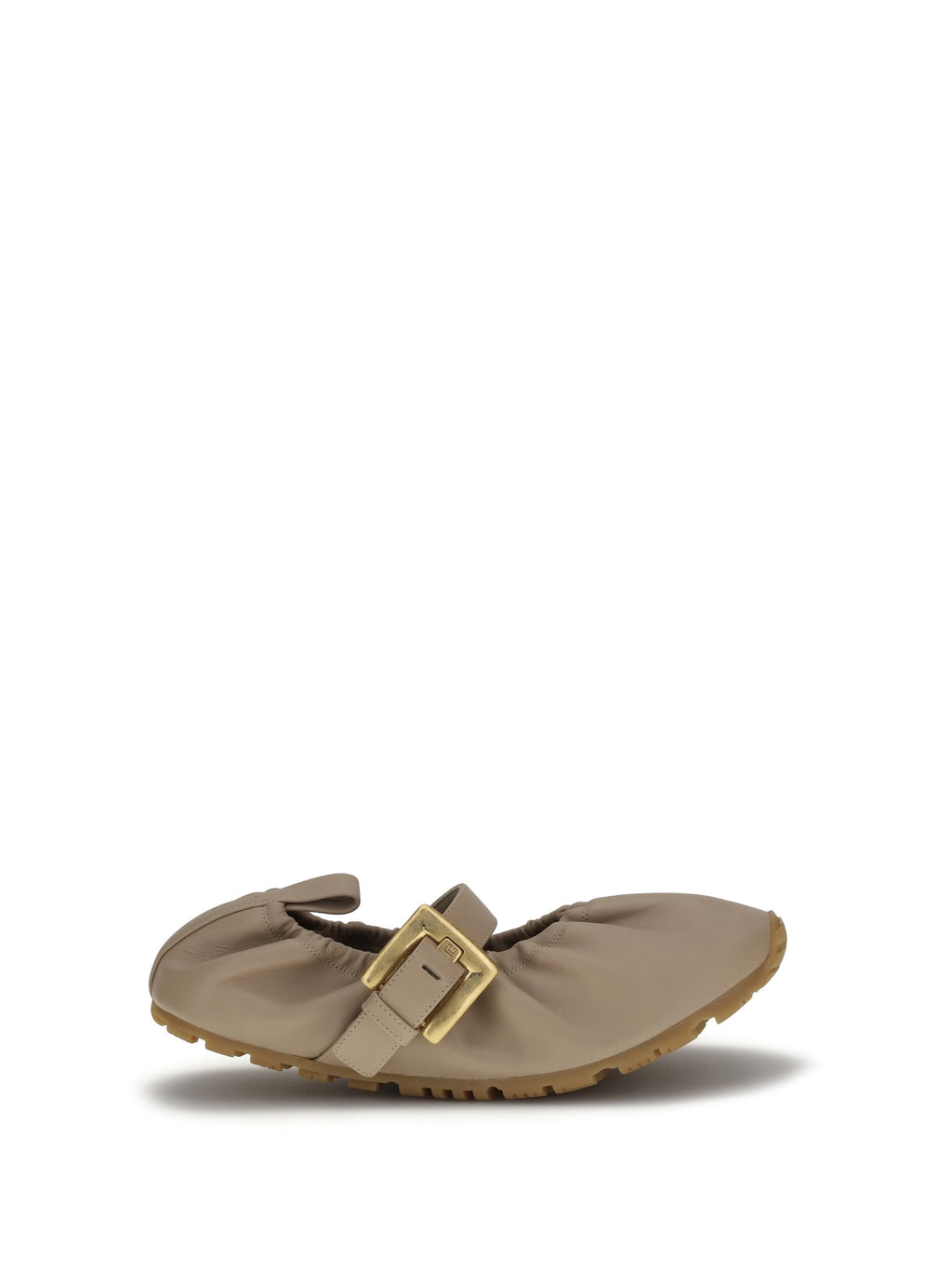 Balmain Women Buckle Strap Ballerinas