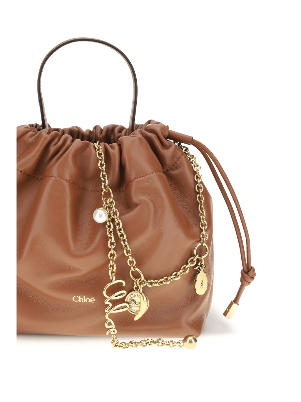 Chloé Women Icons Leather Chain Shoulder Bag