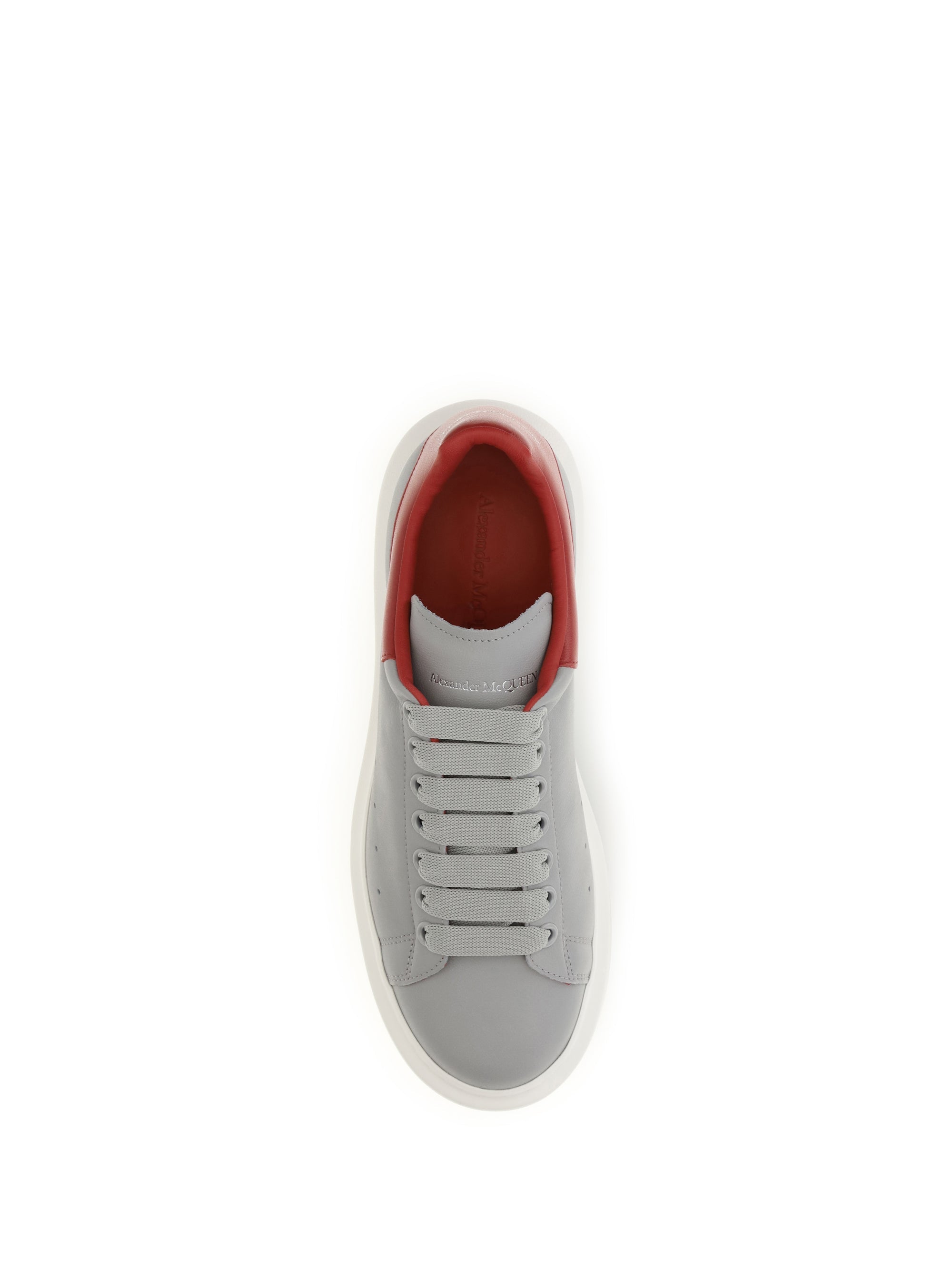 Alexander Mcqueen Men Leather Sneakers