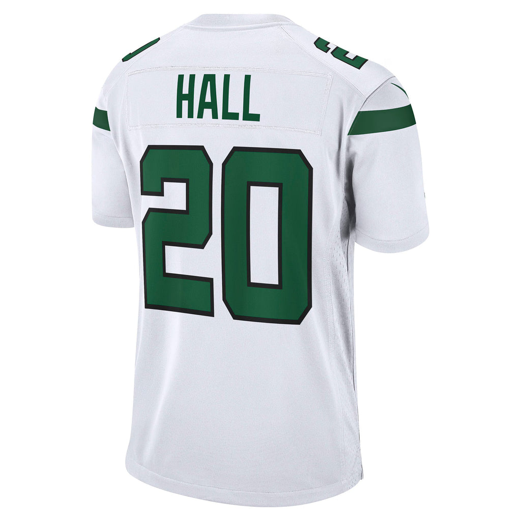 New York Jets Breece Hall White Away Game Player Jersey