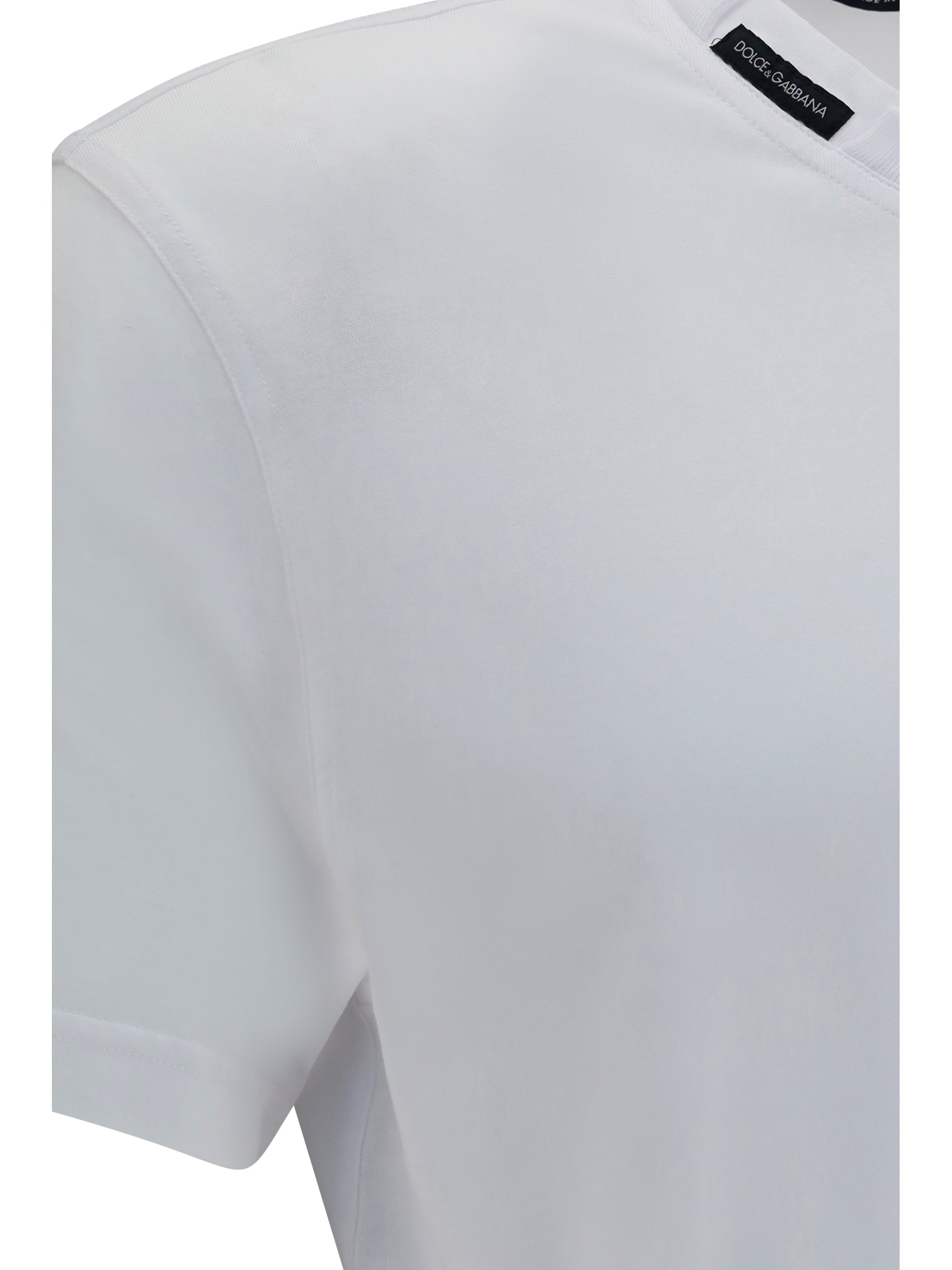 Dolce & Gabbana Men Cotton Jersey T-Shirt
