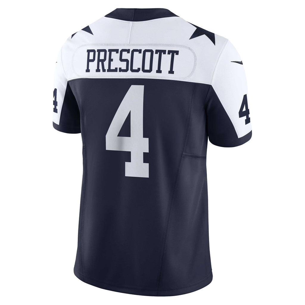 Dallas Cowboys Dak Prescott Navy Vapor F.U.S.E. Limited Jersey