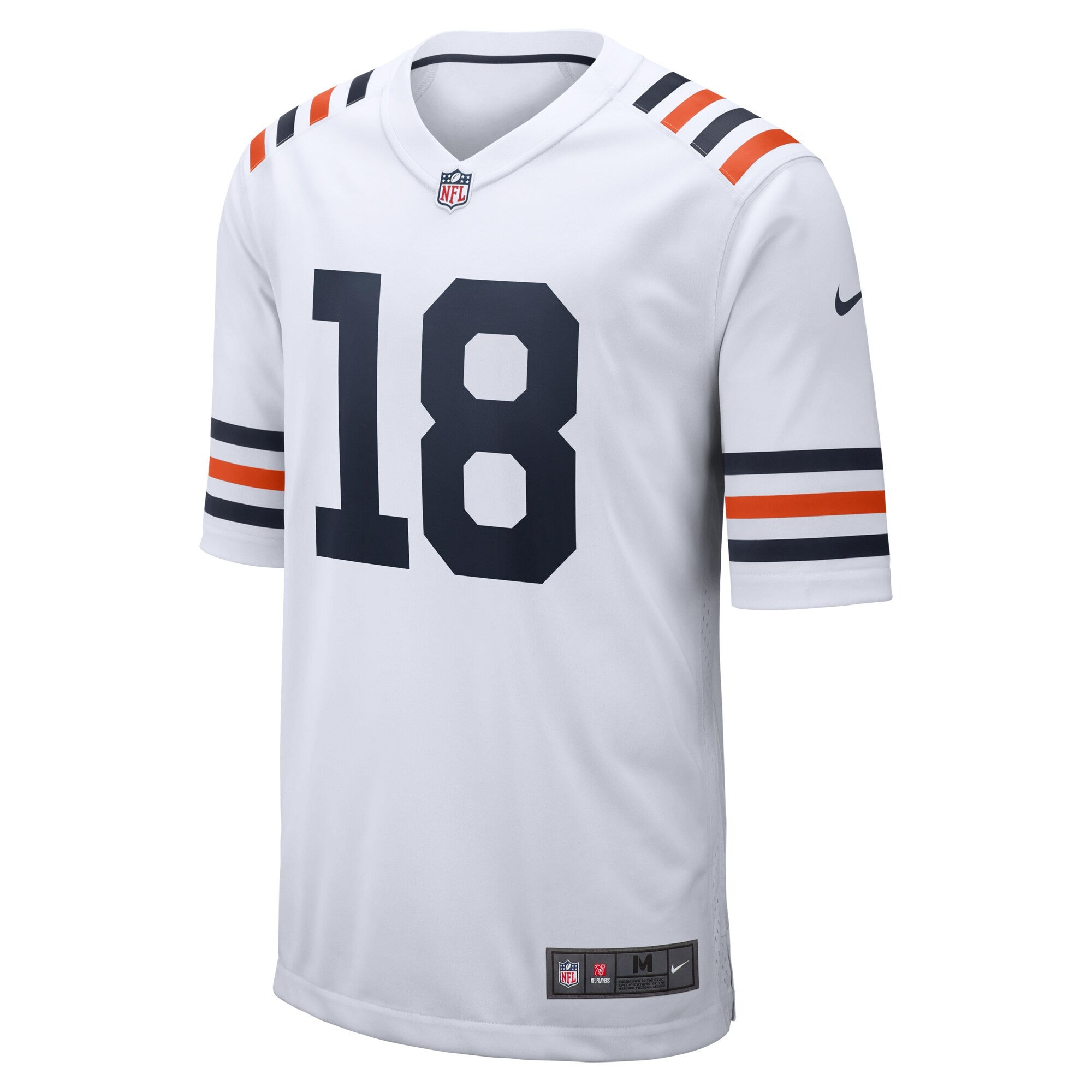 Chicago Bears Caleb Williams White 2024 NFL Draft 2nd Alternate Game Player Jersey