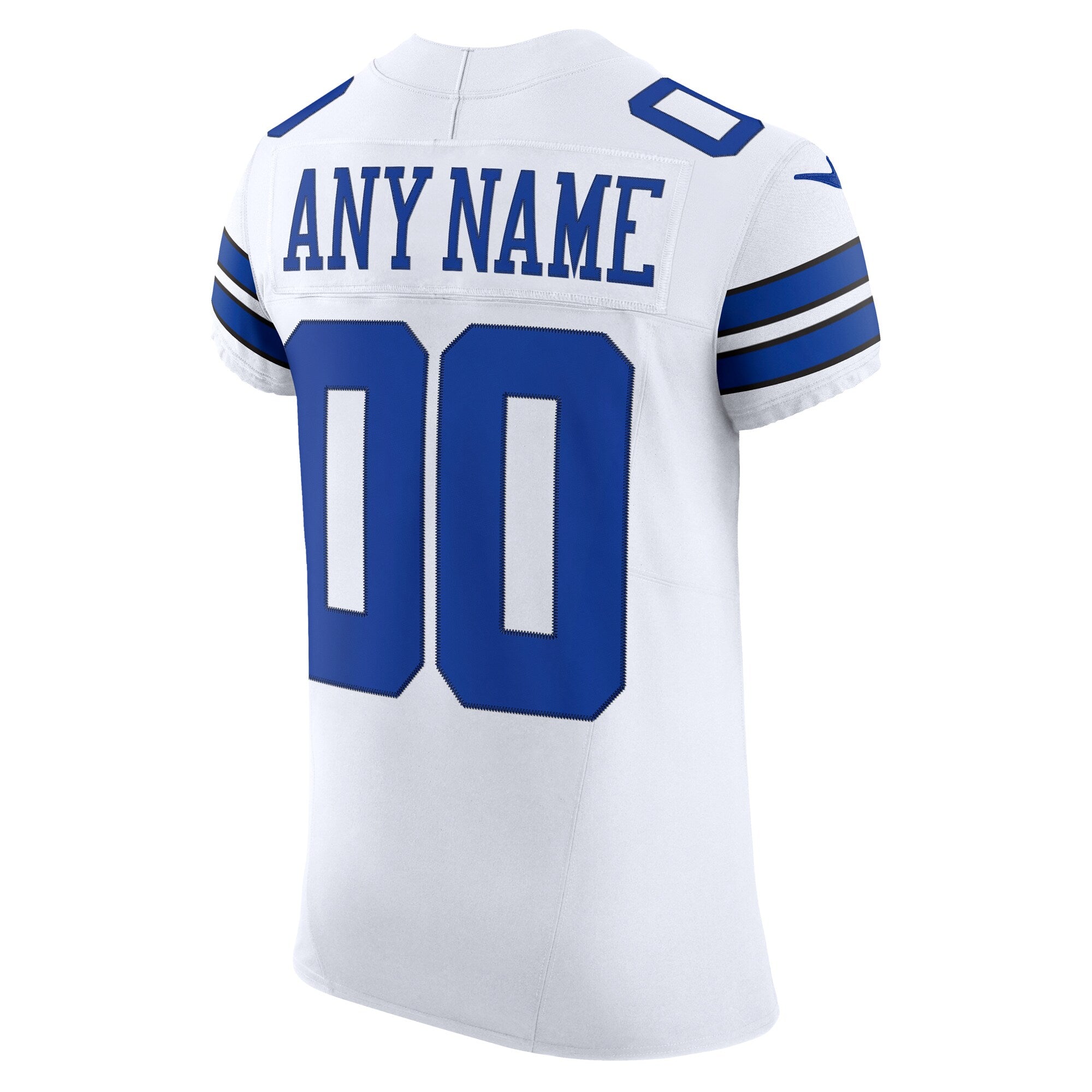 Dallas Cowboys White Vapor F.U.S.E. Elite Custom Jersey