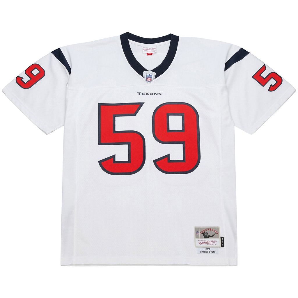Houston Texans DeMeco Ryans Mitchell & Ness White 2006 Legacy Replica Jersey