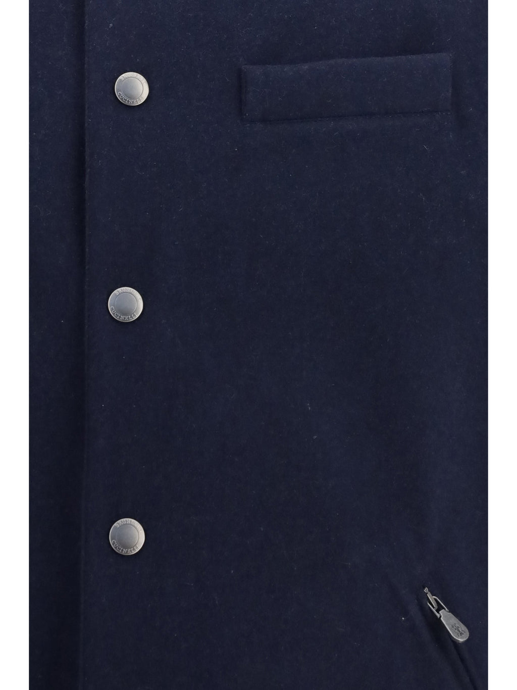 Brunello Cucinelli Men Wool Down Vest