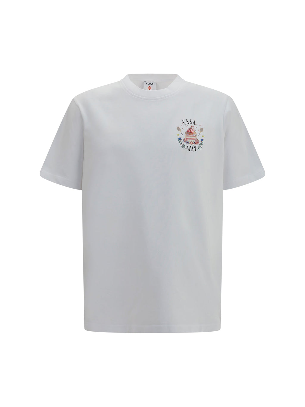 Casablanca Men Cotton Logo-Print T-Shirt