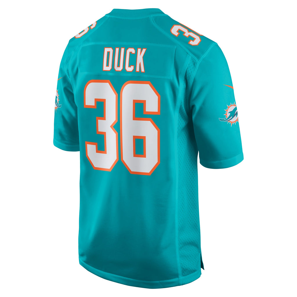 Miami Dolphins Storm Duck Aqua Game Jersey