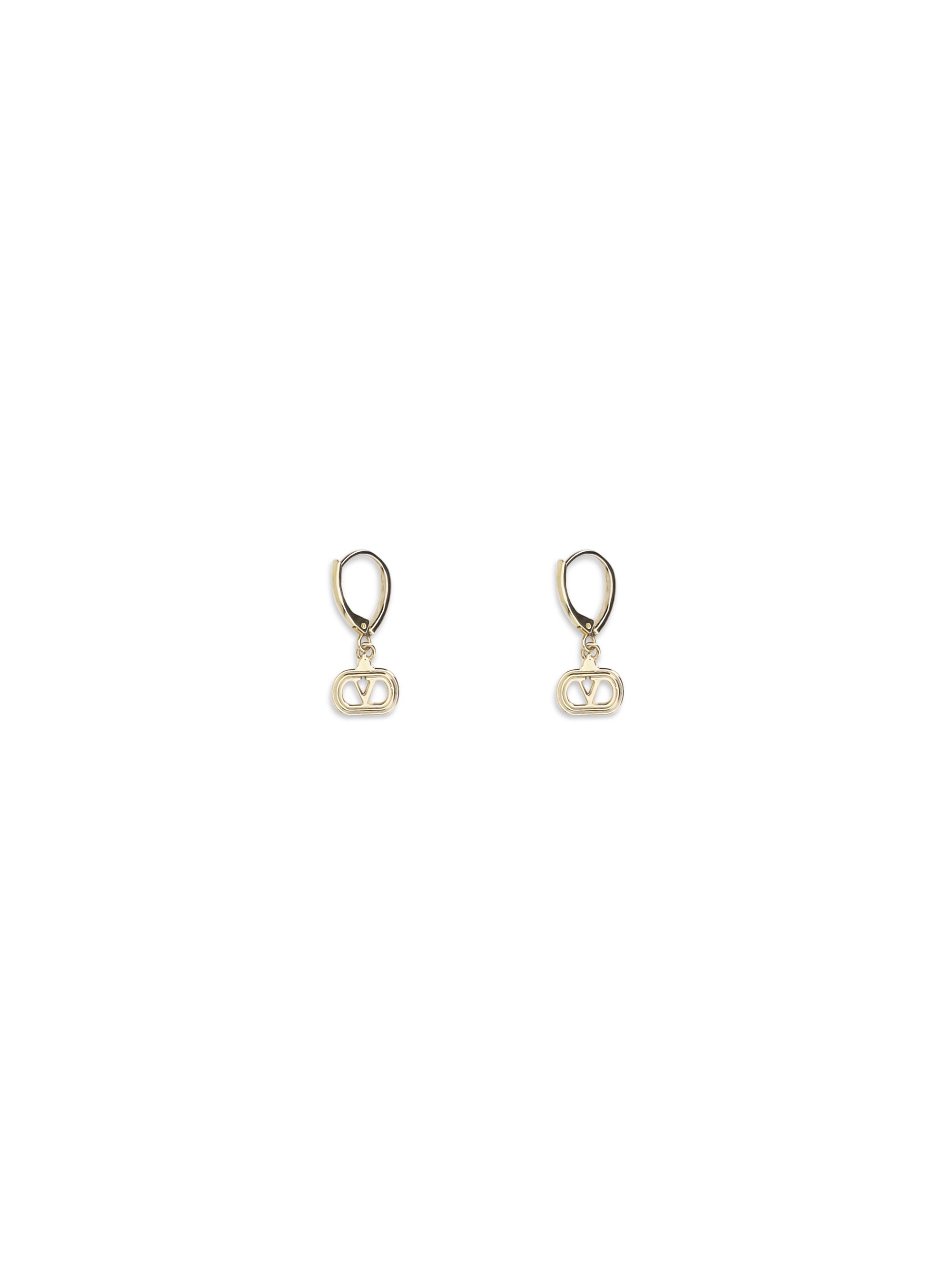 Valentino Garavani Women Ovalette Earrings In Metal And Swarovski® Crystals