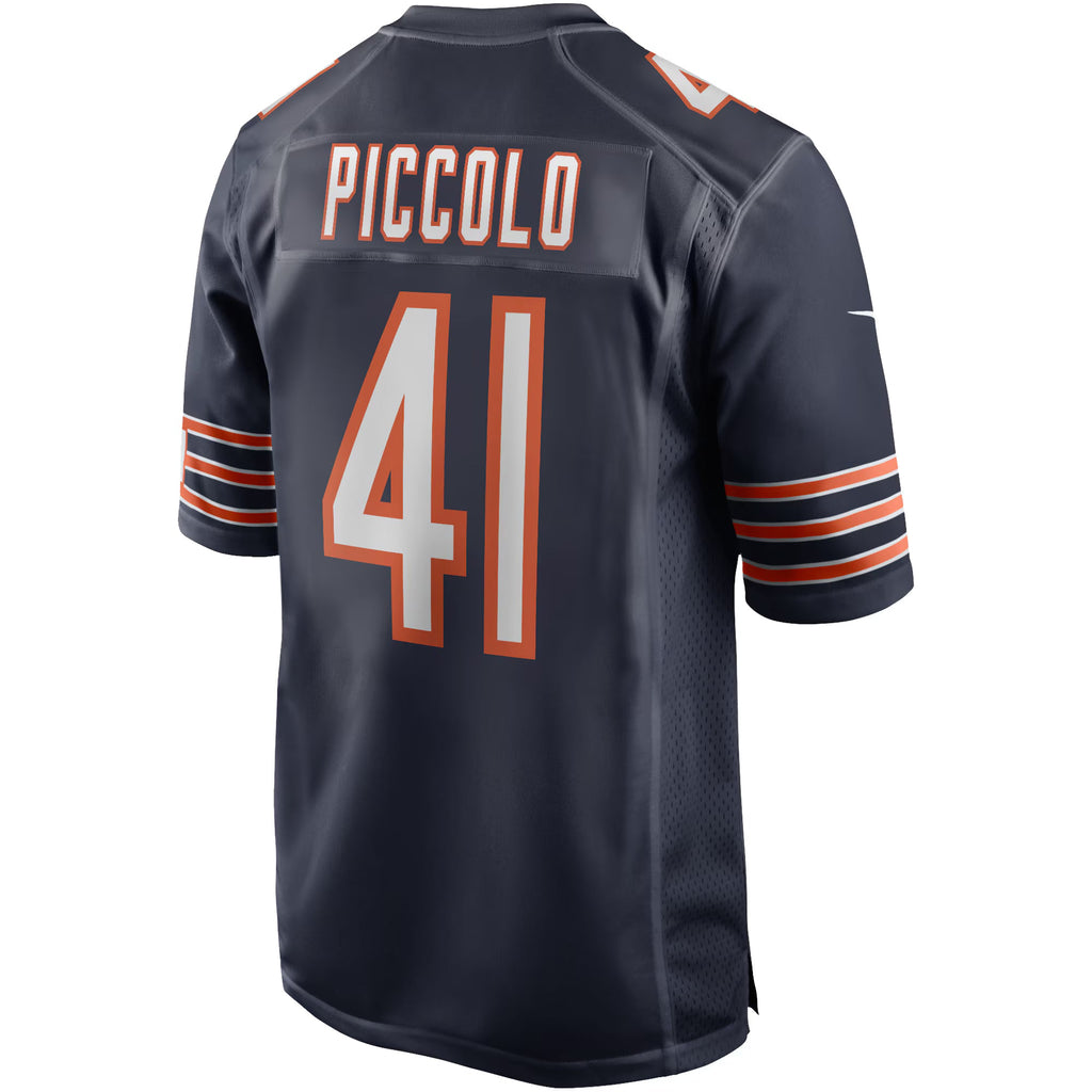 Chicago Bears Brian Piccolo Navy Game Retired Player Jersey