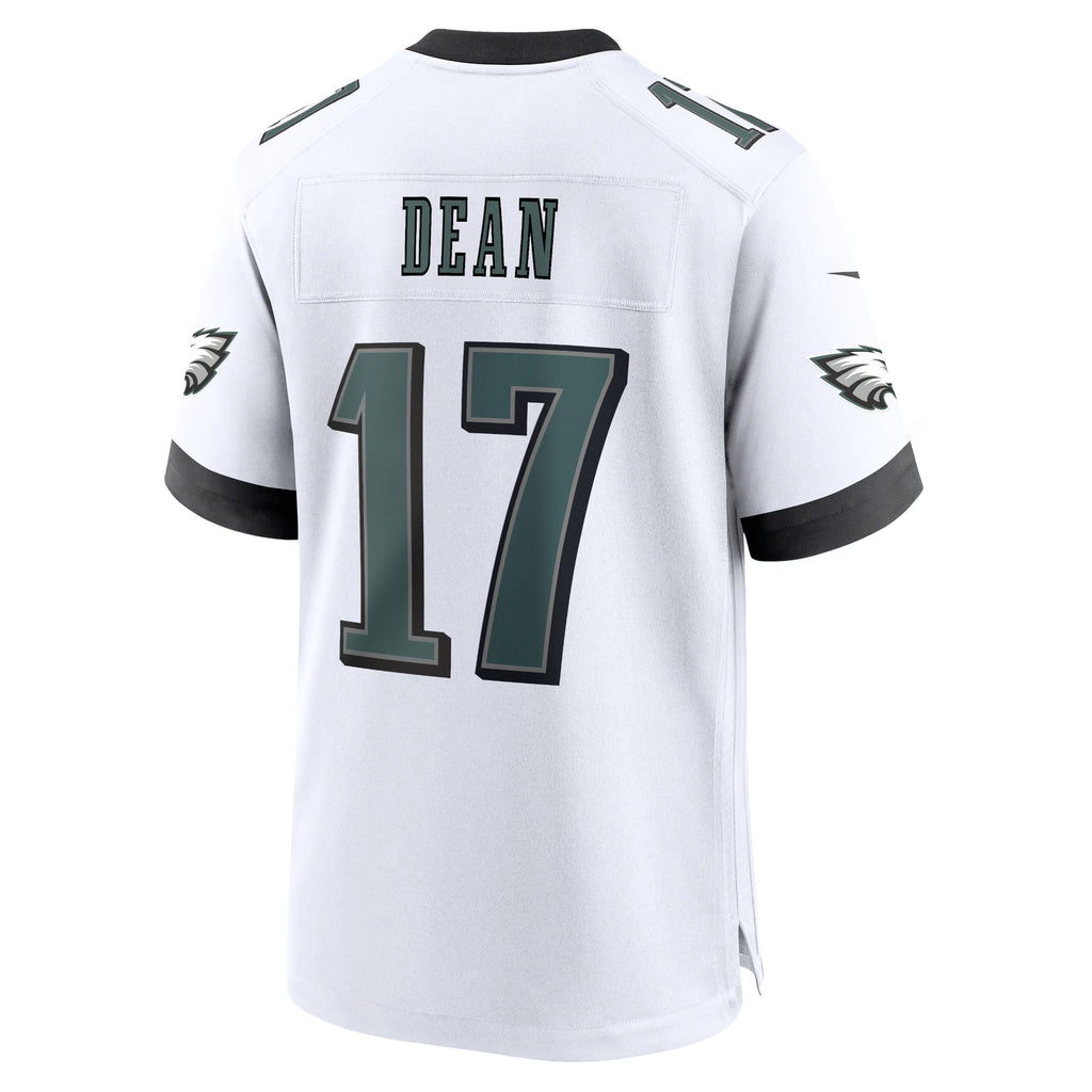 Philadelphia Eagles Nakobe Dean White White Game Jersey