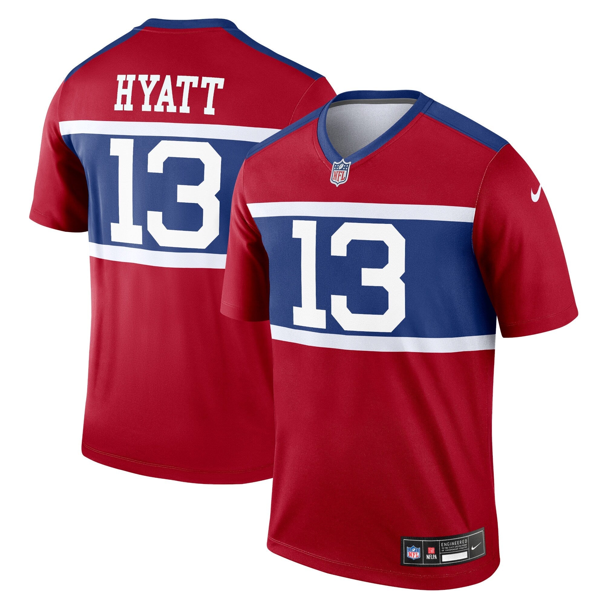 New York Giants Jalin Hyatt Red Legend Player Performance Top