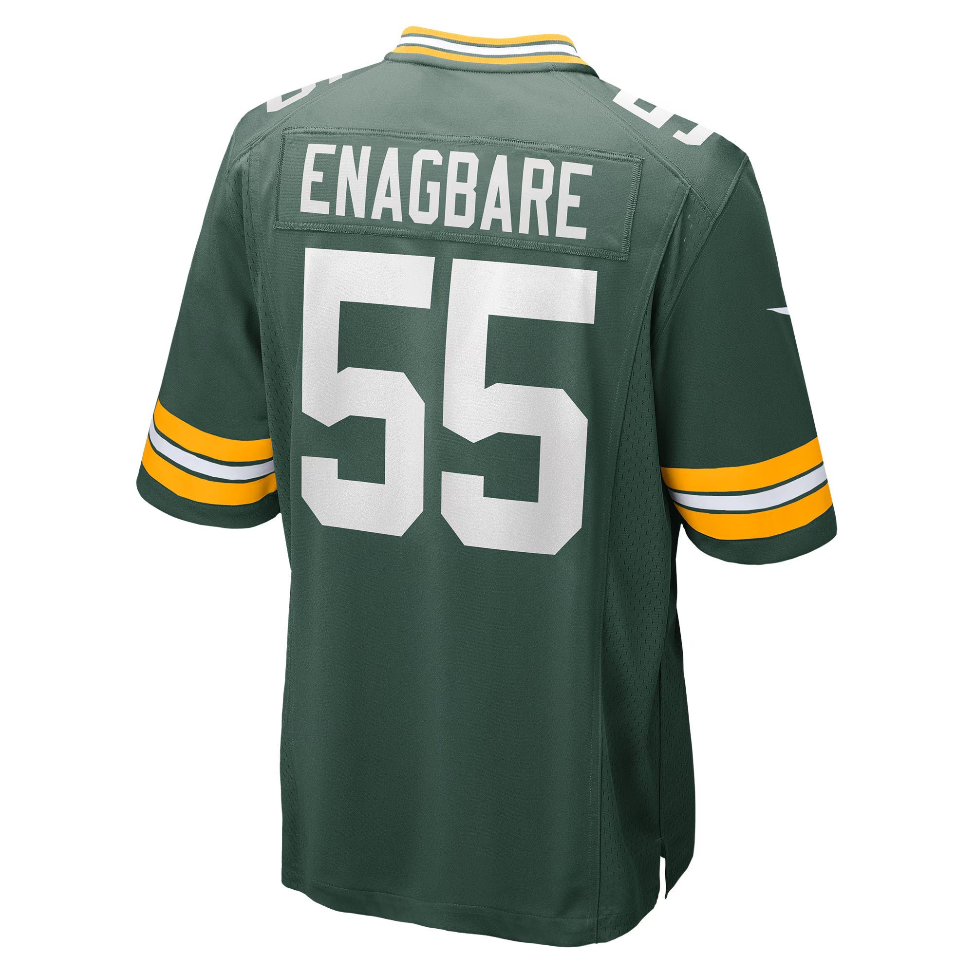 Green Bay Packers Kingsley Enagbare Green Game Player Jersey