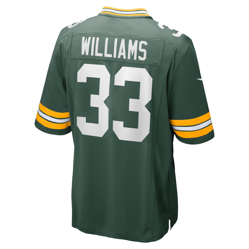 Green Bay Packers Evan Williams Green Game Jersey