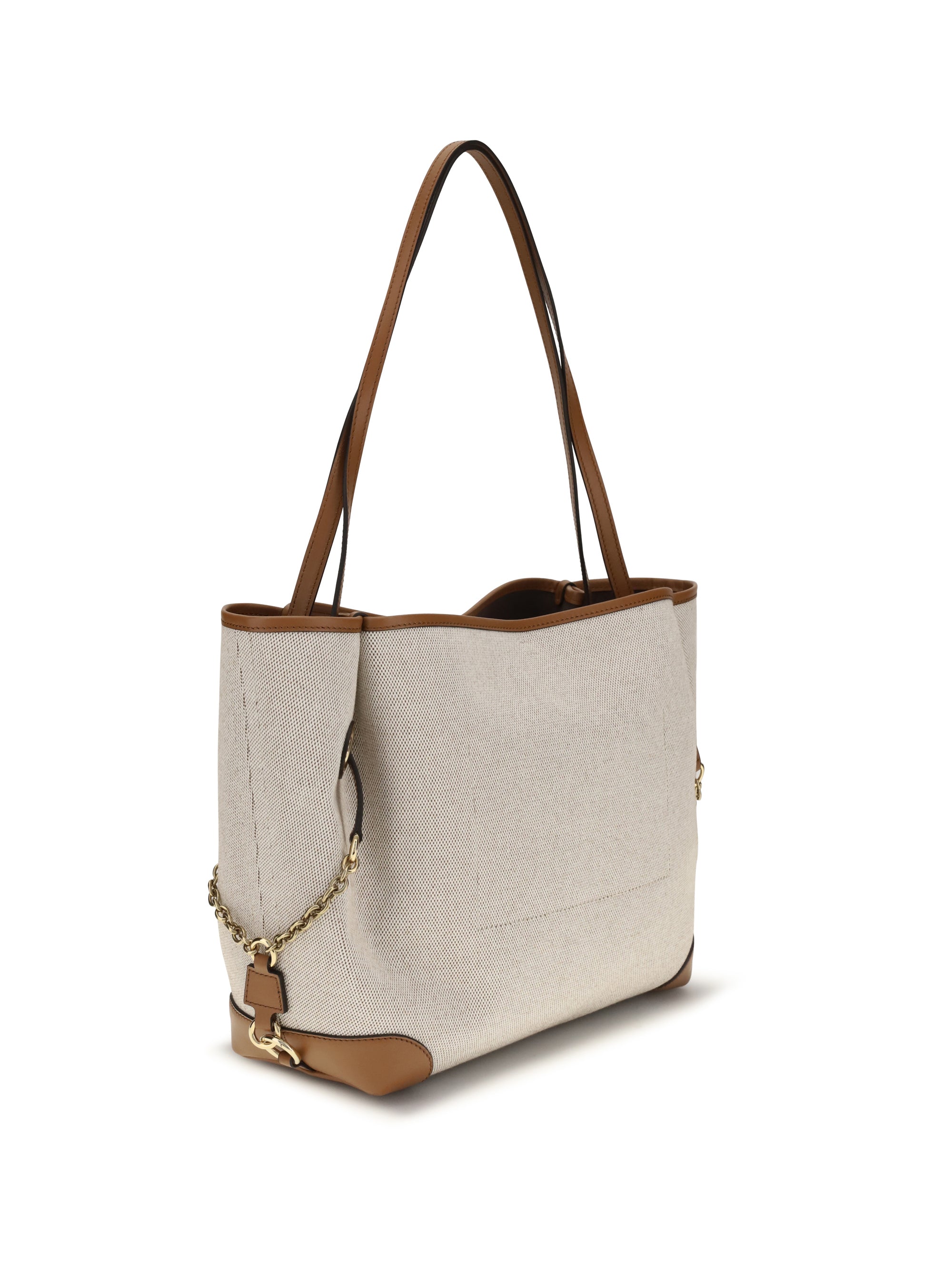 Chloé Women Clover Tote Bag In Canvas
