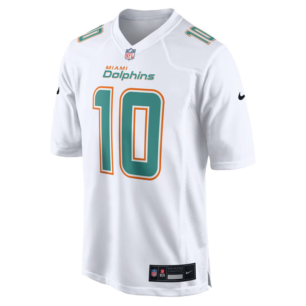 Miami Dolphins Tyreek Hill White Fashion Game Jersey