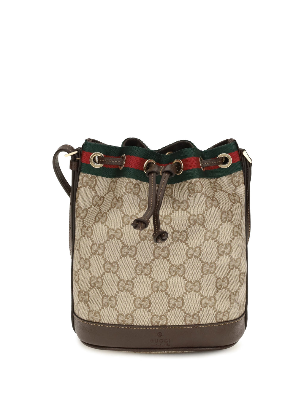 Gucci Women Web Stripe Bucket Bag