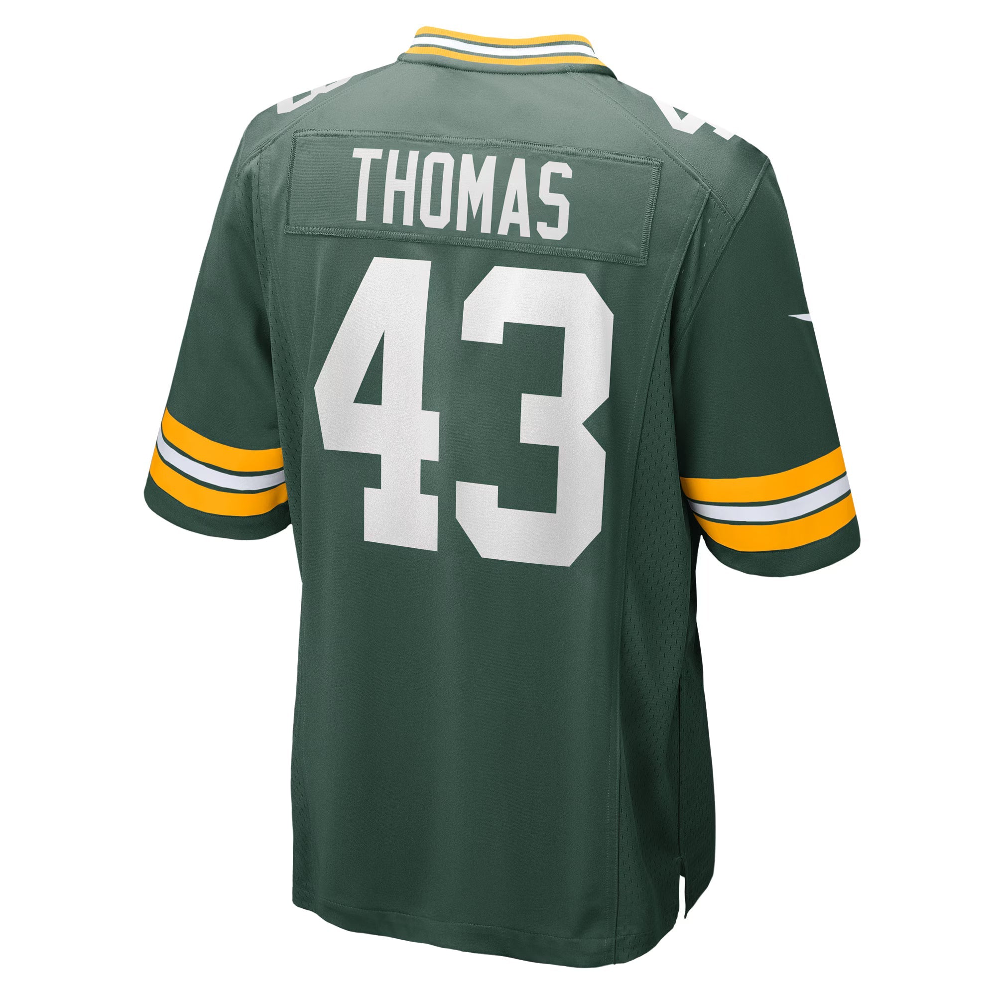 Green Bay Packers Kiondre Thomas Green Game Player Jersey
