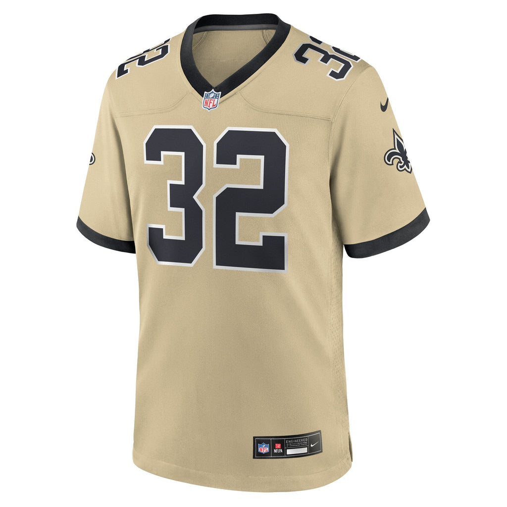 New Orleans Saints Tyrann Mathieu Gold Gameday Golds Alternate Game Player Jersey