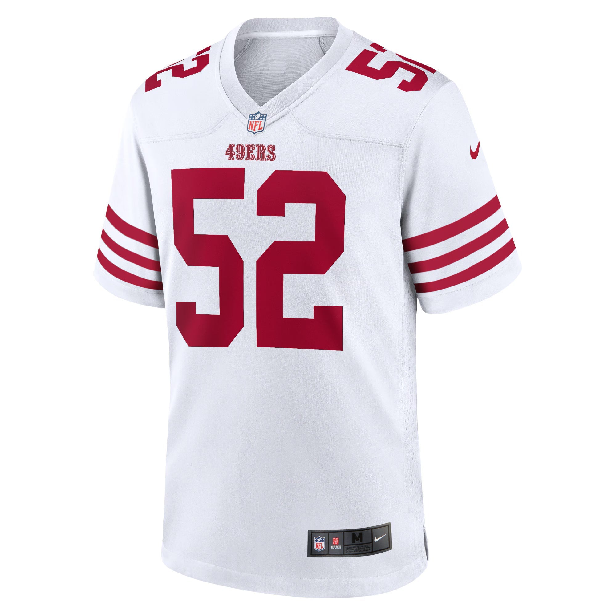 San Francisco 49ers Patrick Willis White Retired Player Game Jersey