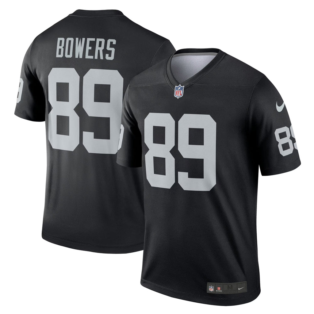 Las Vegas Raiders Brock Bowers Black Legend Player Performance Top