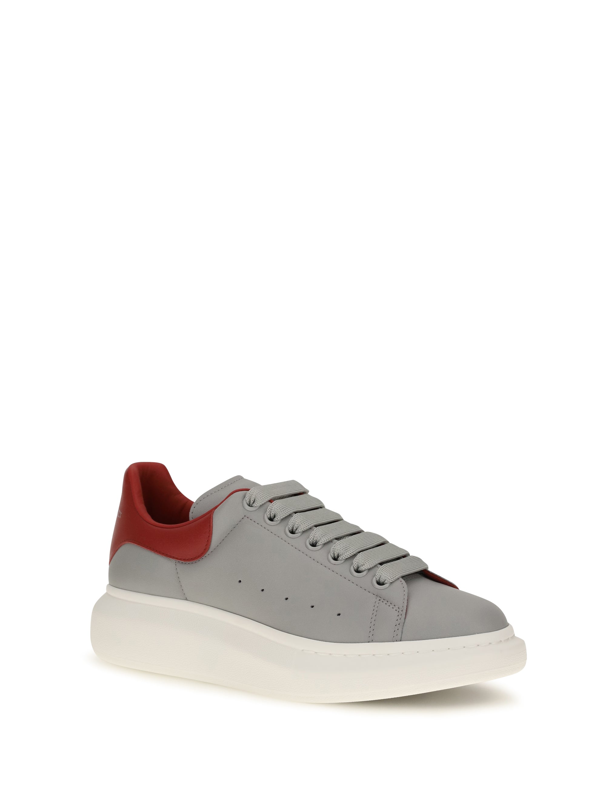 Alexander Mcqueen Men Leather Sneakers