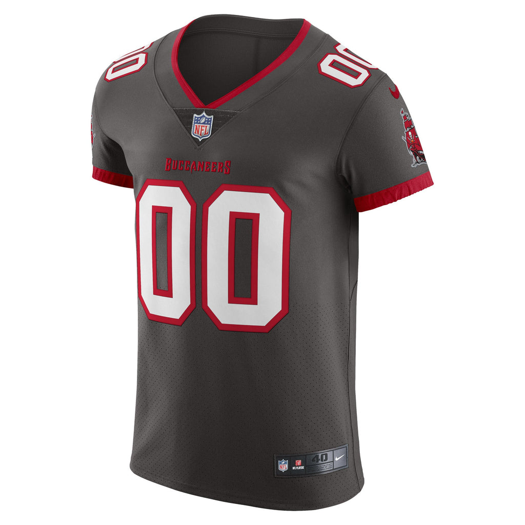 Tampa Bay Buccaneers Pewter Vapor Untouchable Elite Custom Alternate Jersey