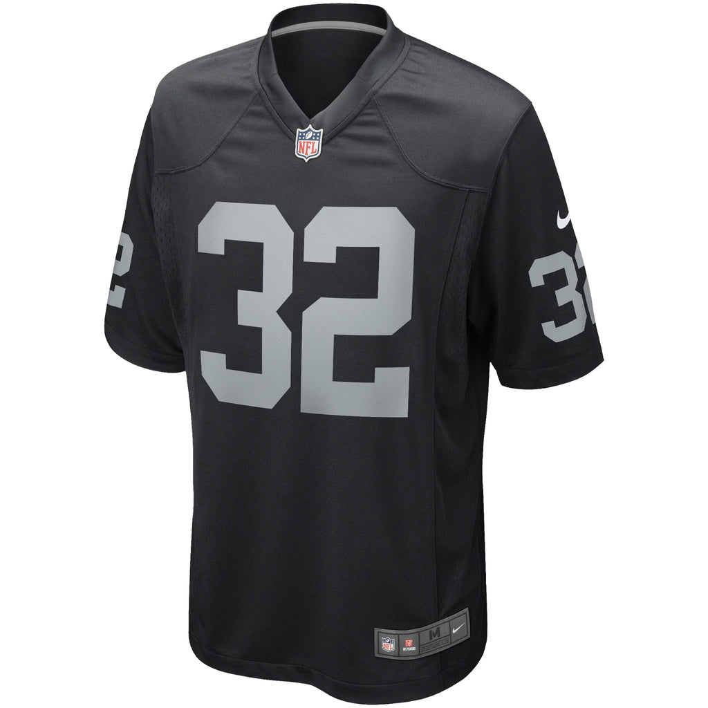 Las Vegas Raiders Marcus Allen Black Game Retired Player Jersey